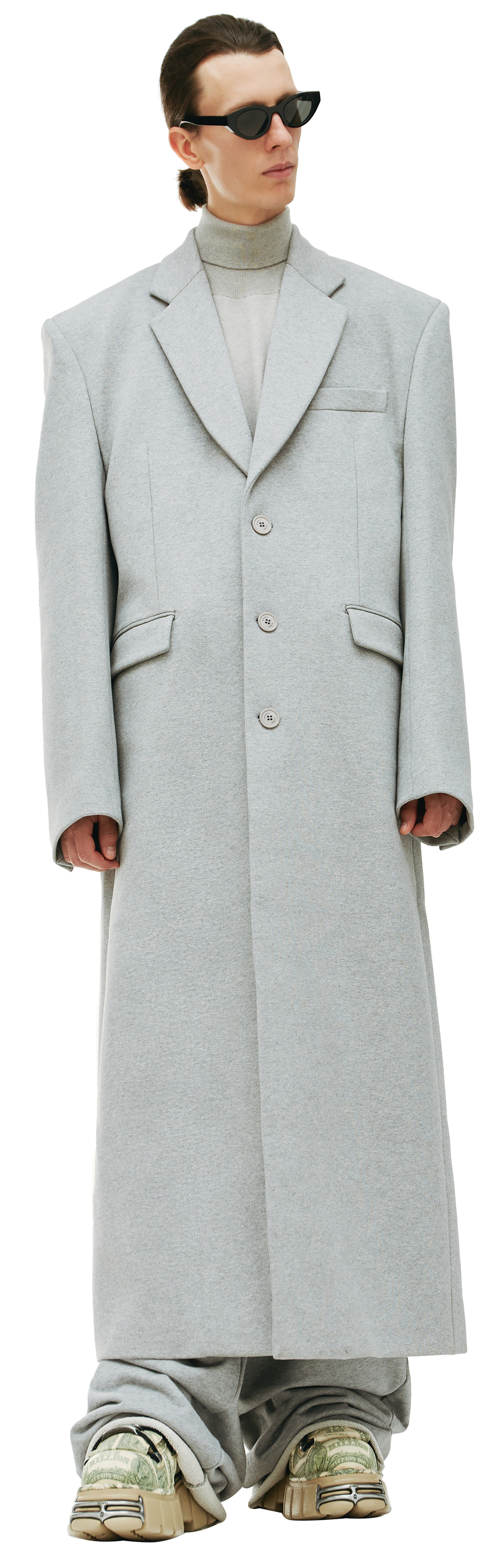 VETEMENTS Oversized cotton coat