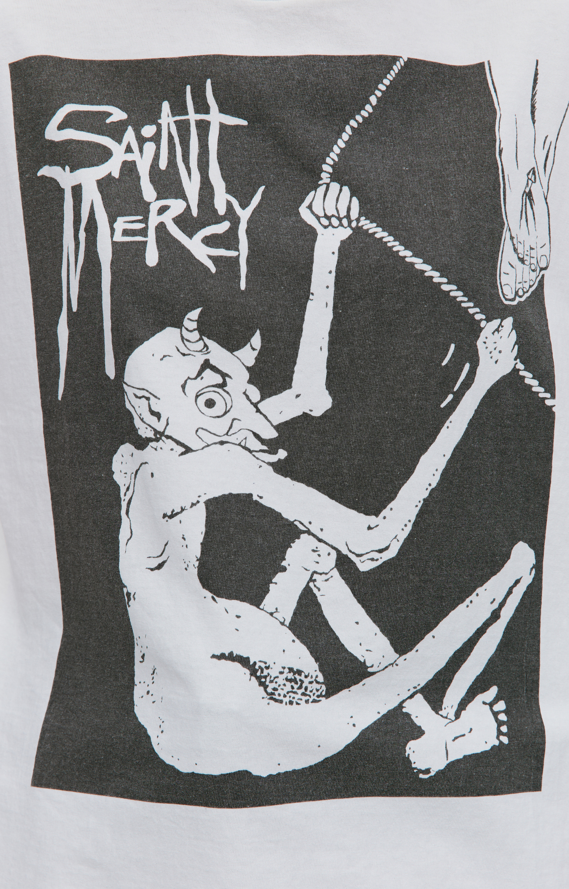 Saint Michael Mercy printed t-shirt