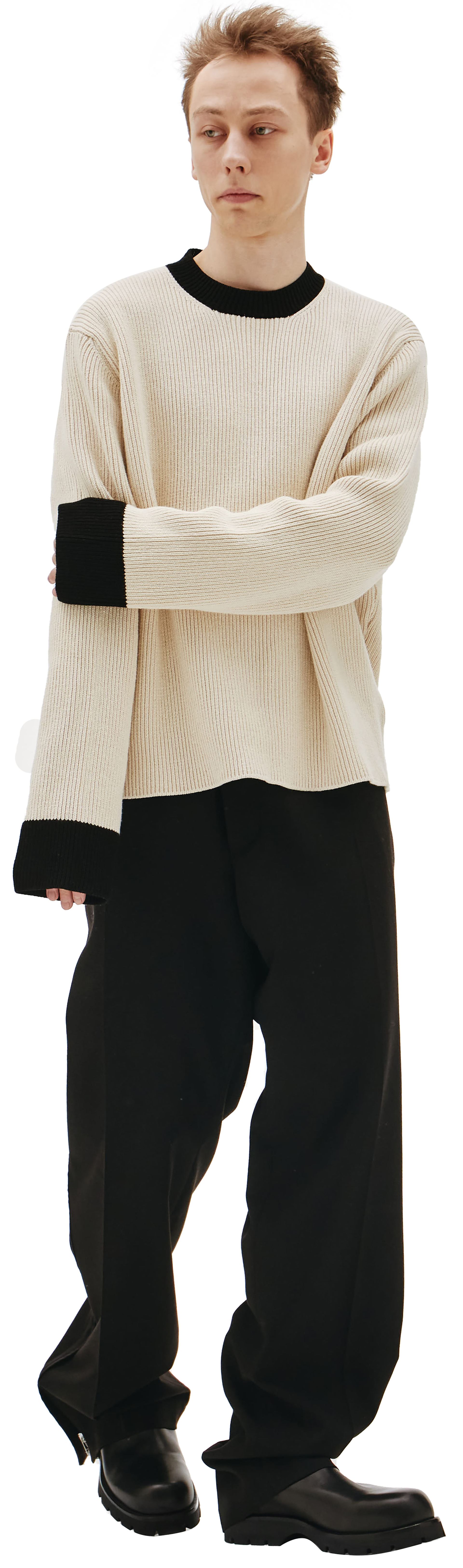 Jil Sander Cotton crew-neck sweater