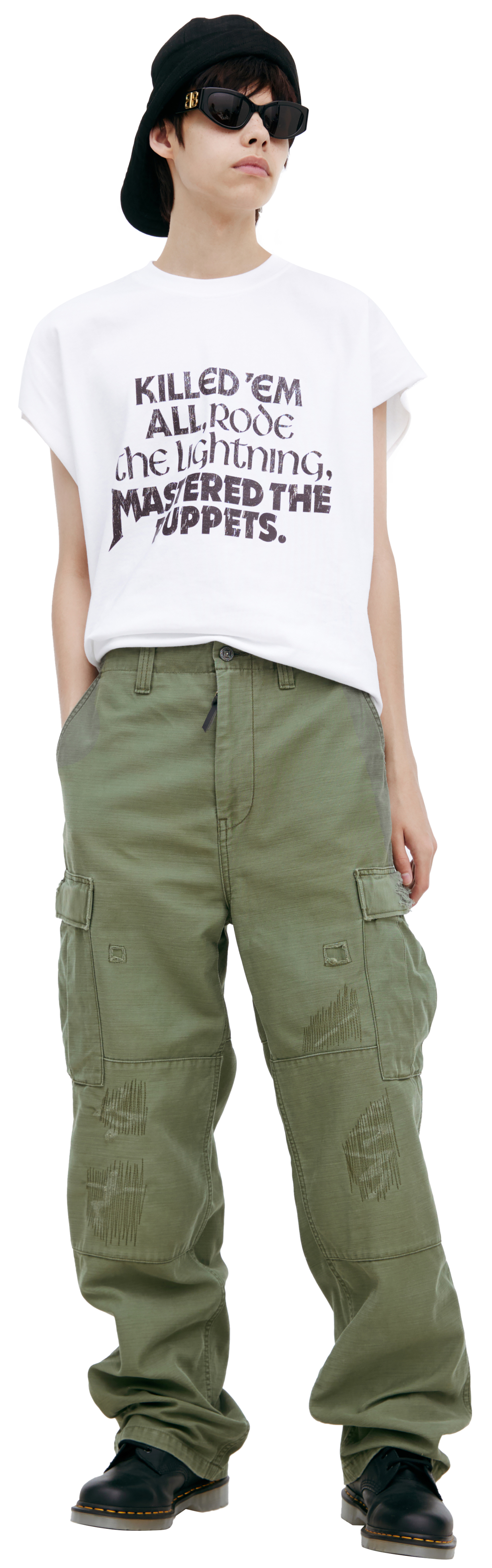 Mastercraft Union Cargo trousers with stitching