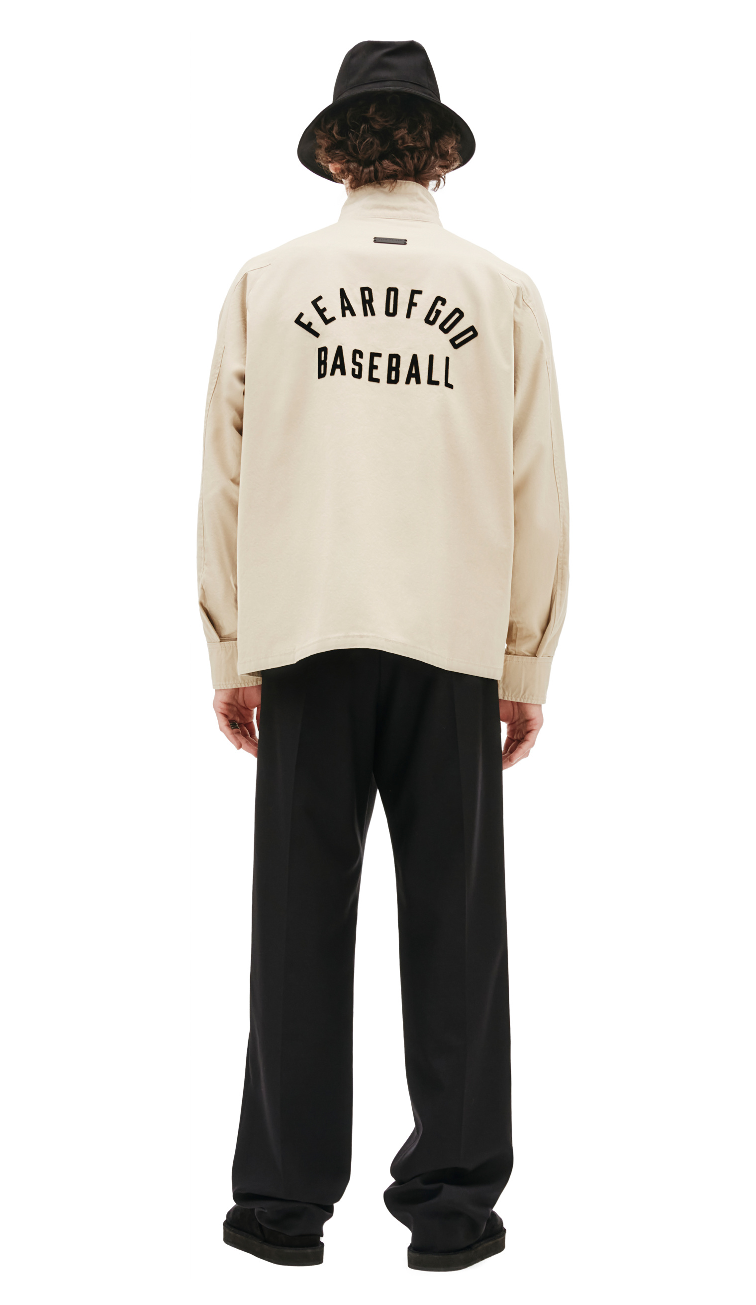 Fear of God Cotton Beige Baseball Jacket