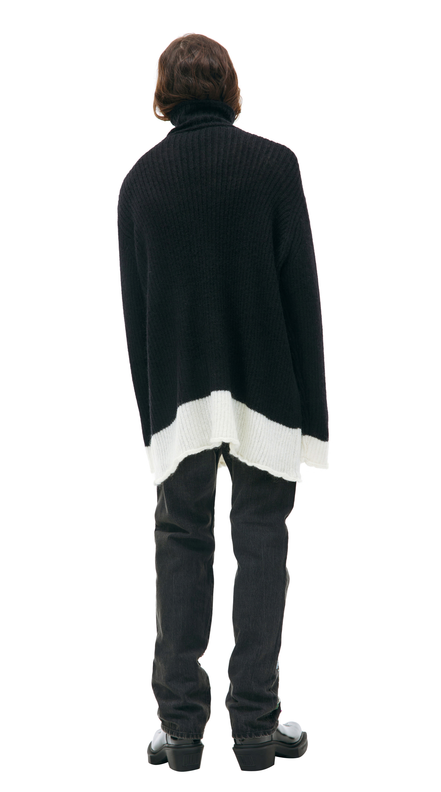 Undercover Oversize sweater with high collar