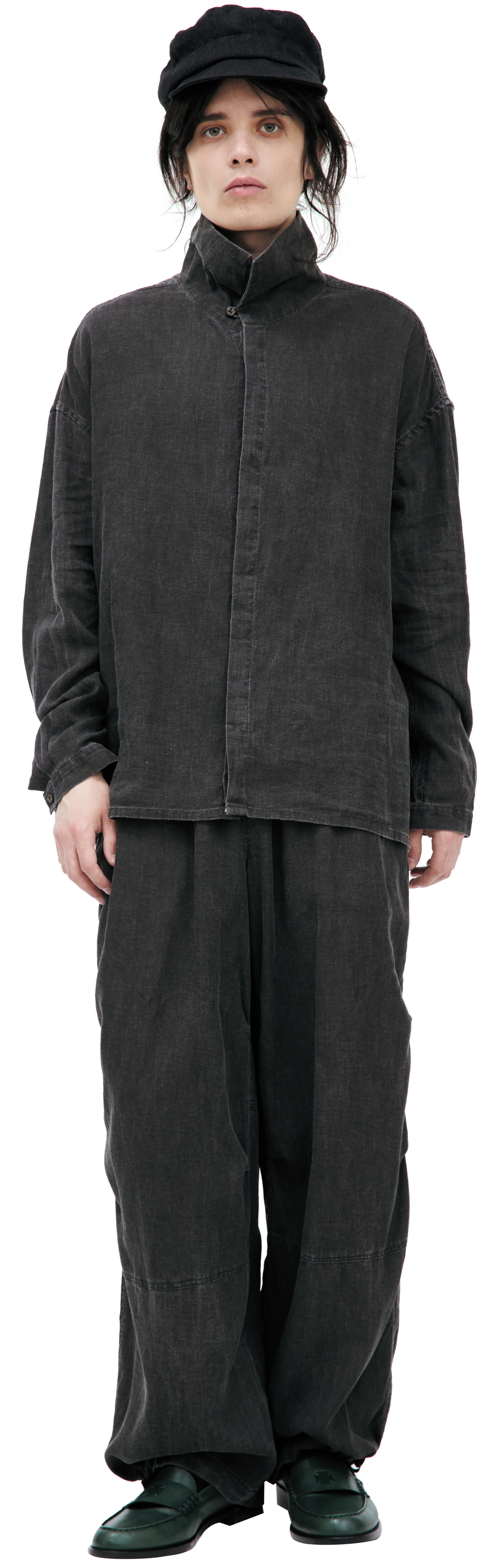 The Viridi-Anne Shirt with collar