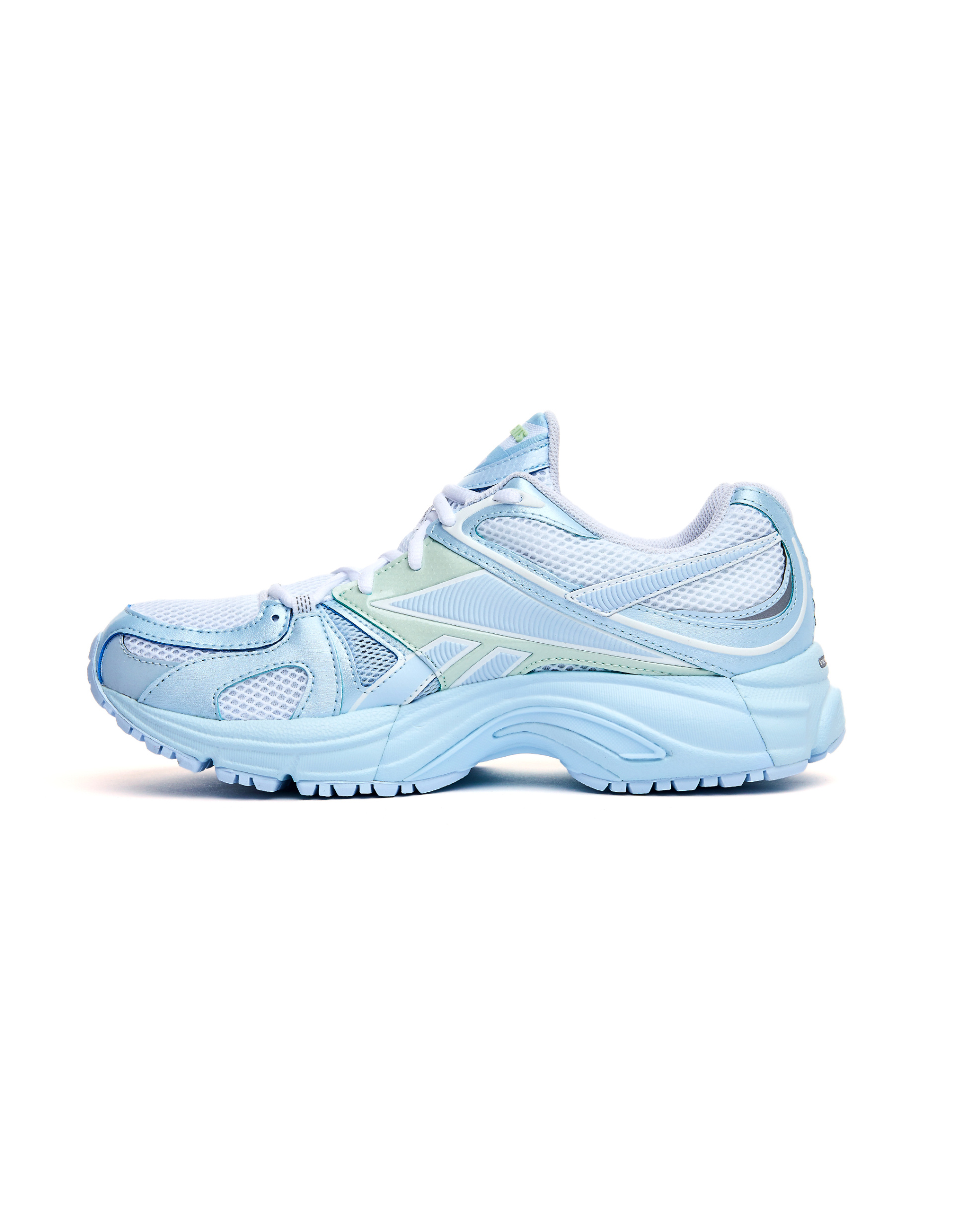 VETEMENTS Light Blue Spike Runner 200 Sneakers