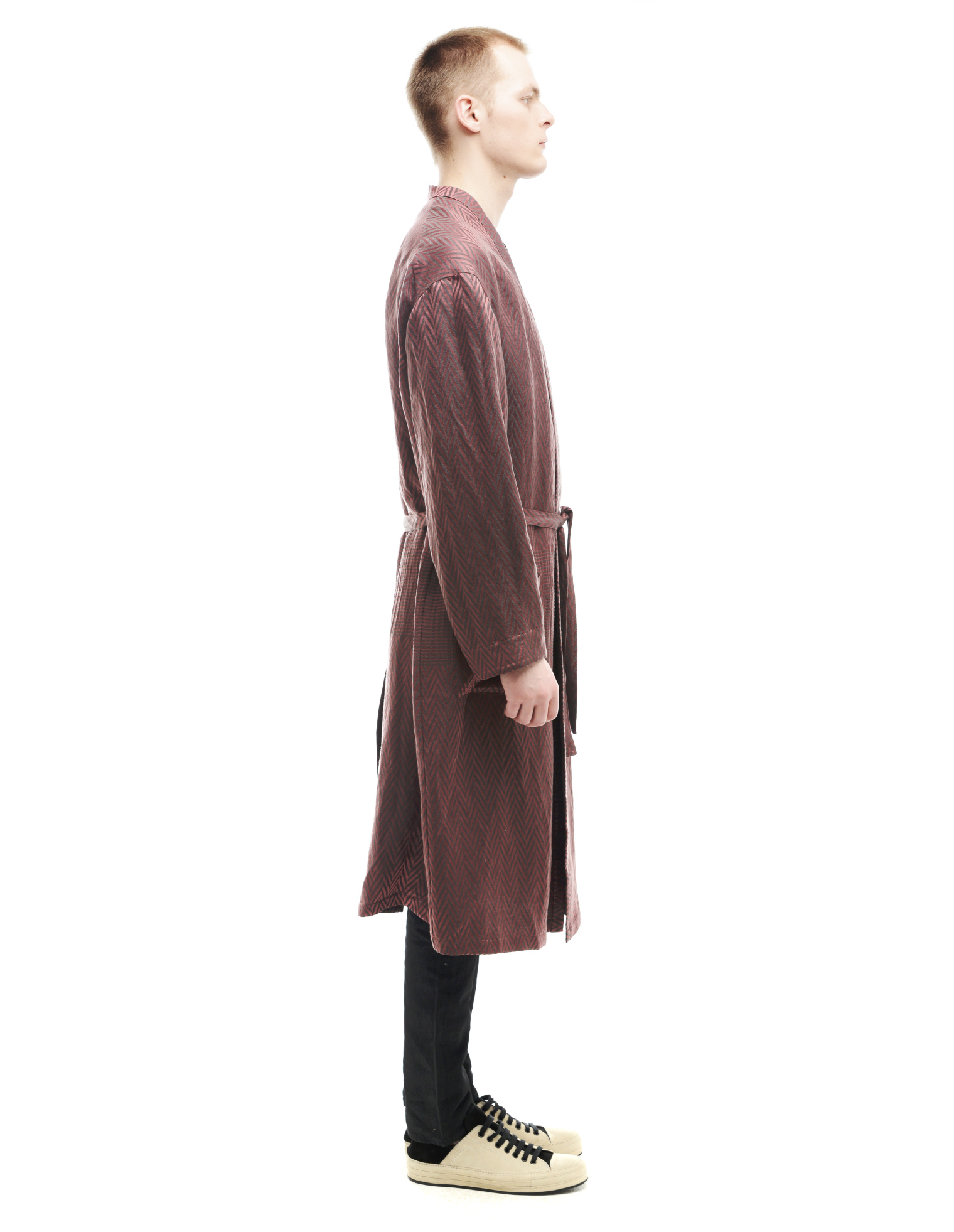 Haider Ackermann Пальто из льна и шелка