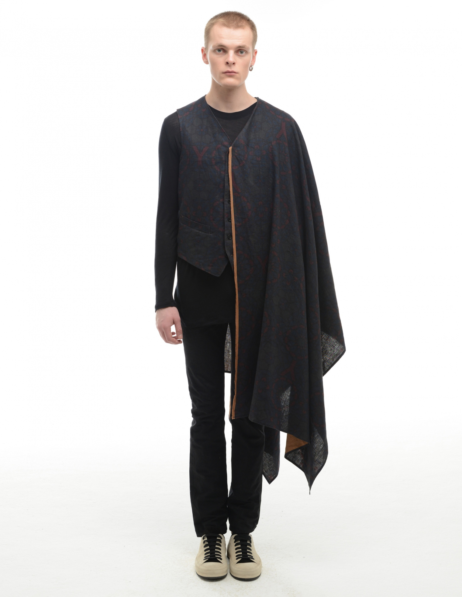 Yohji Yamamoto Льняной жилет