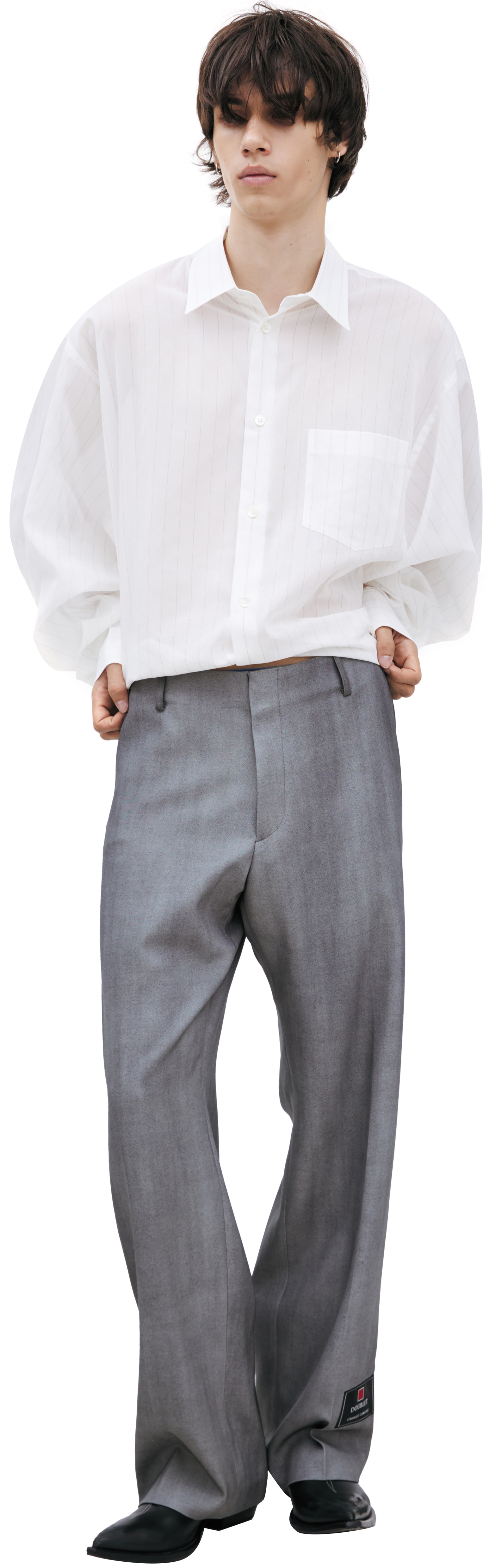 Doublet FADED SPRAY-DYE trousers