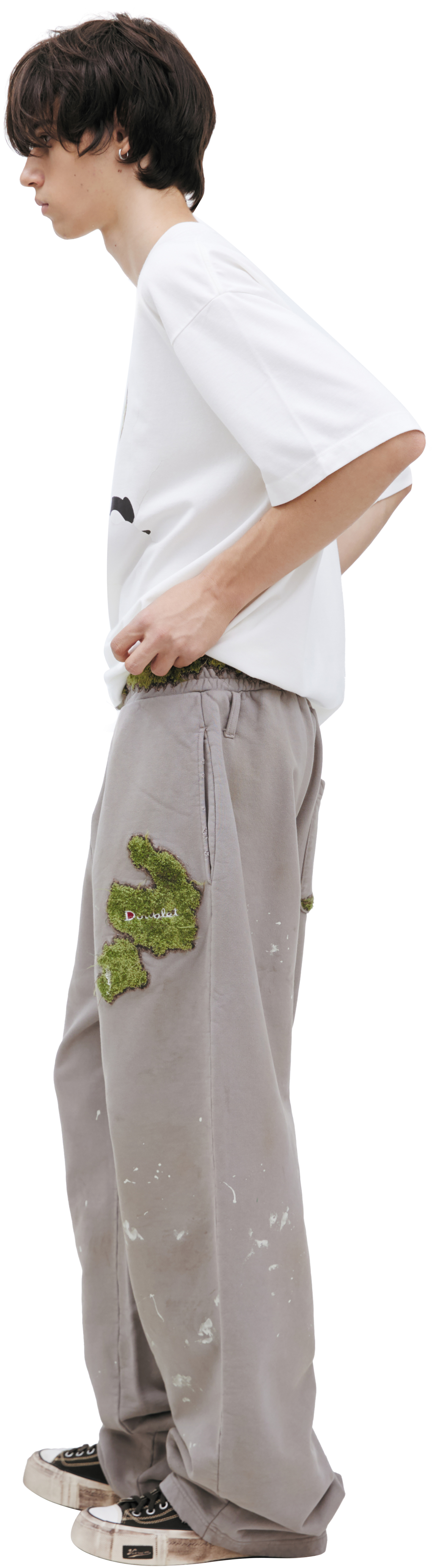 Doublet MOSS-GROWN EMBROIDERY Trousers