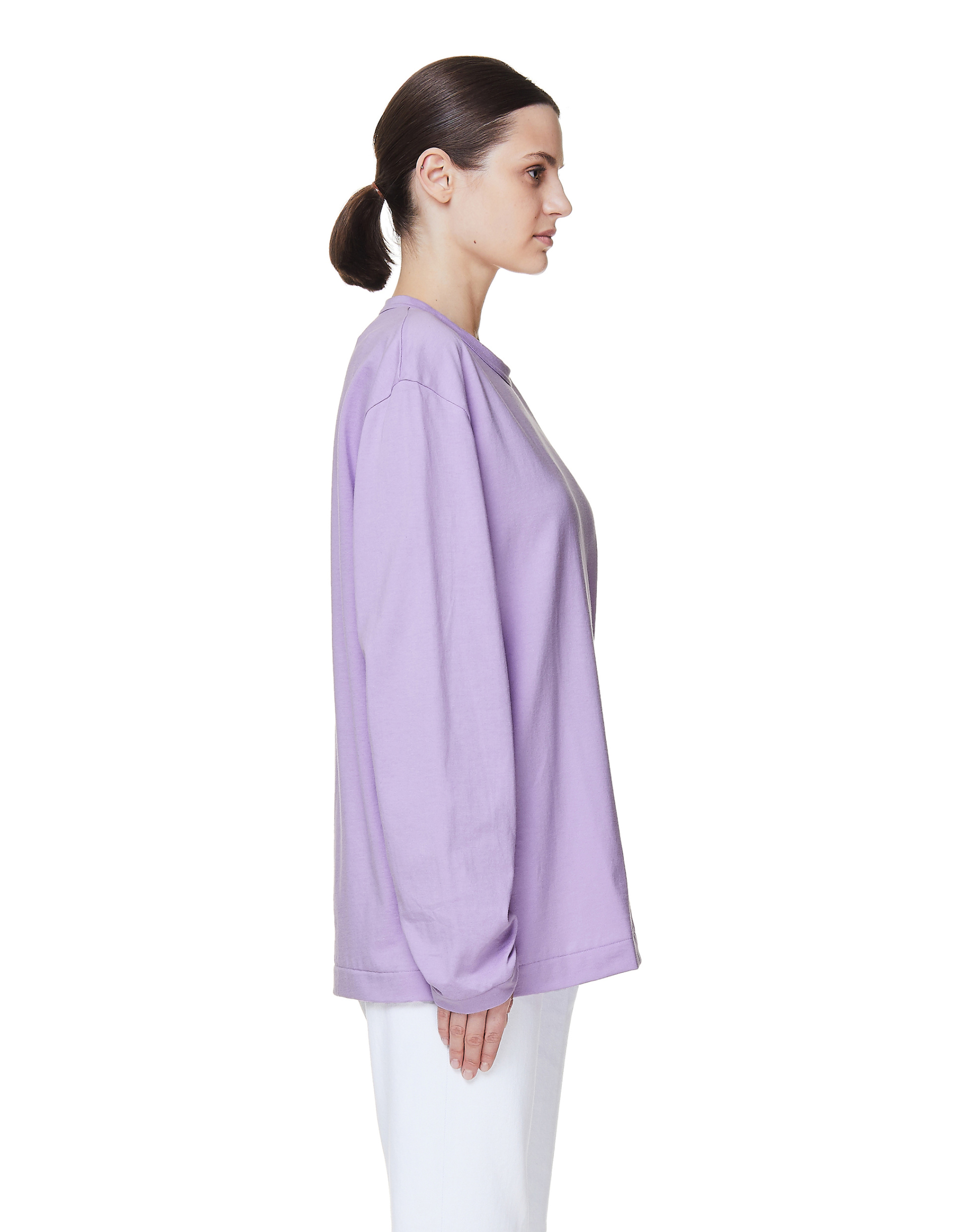 Comme des Garcons Violet Cotton Longsleeve