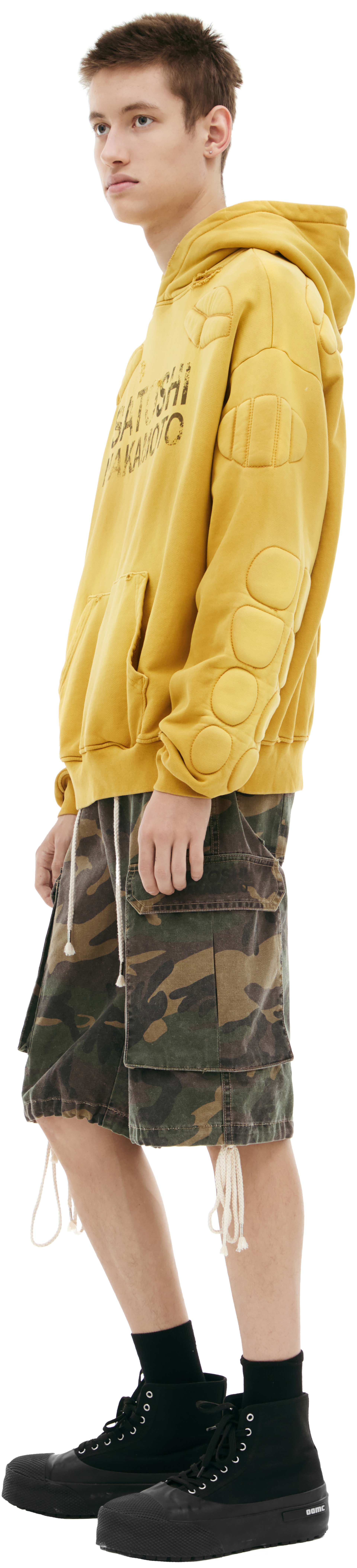 Satoshi Nakamoto Yellow logo hoodie