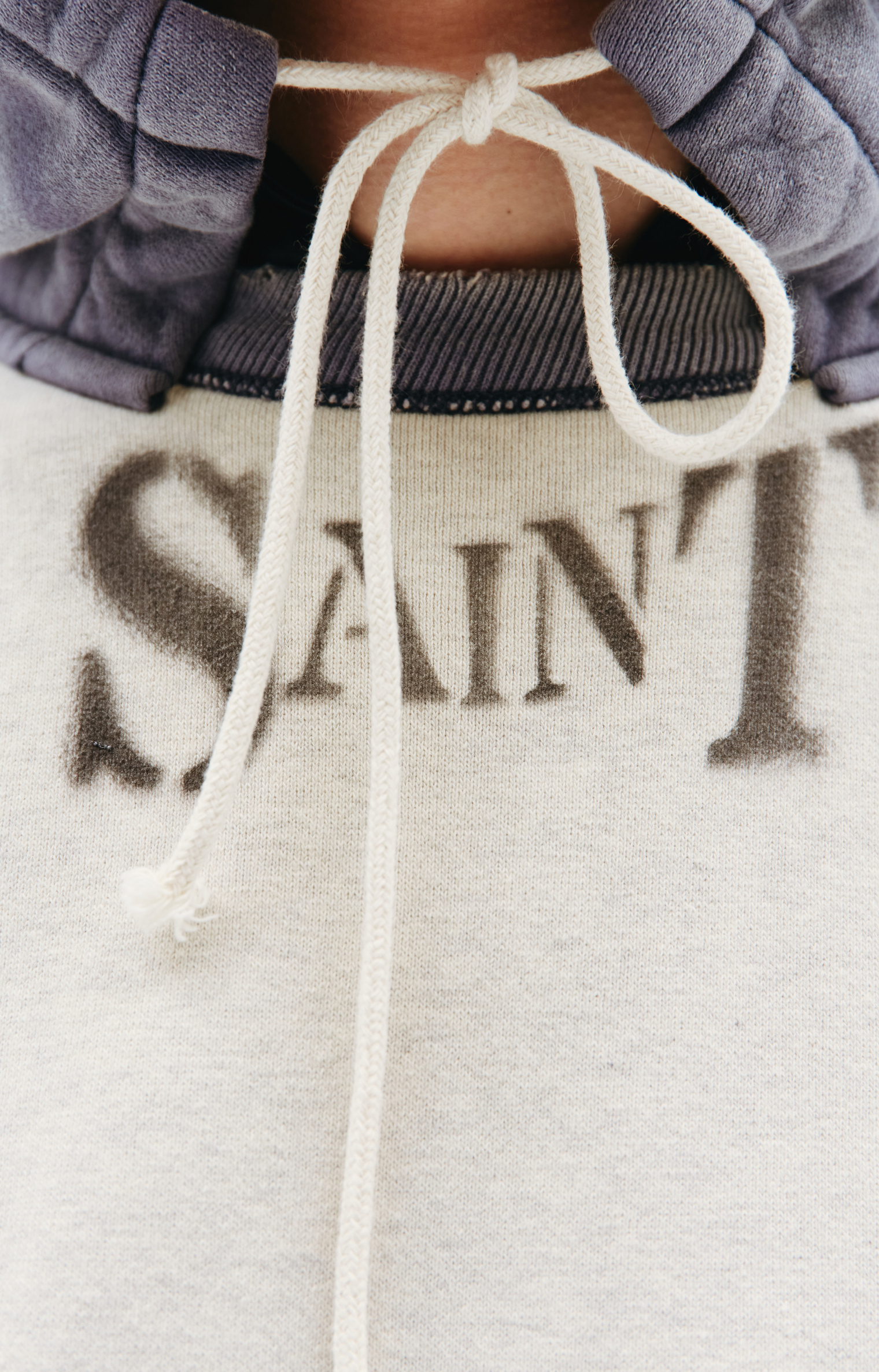 Saint Michael Худи с принтом Saint