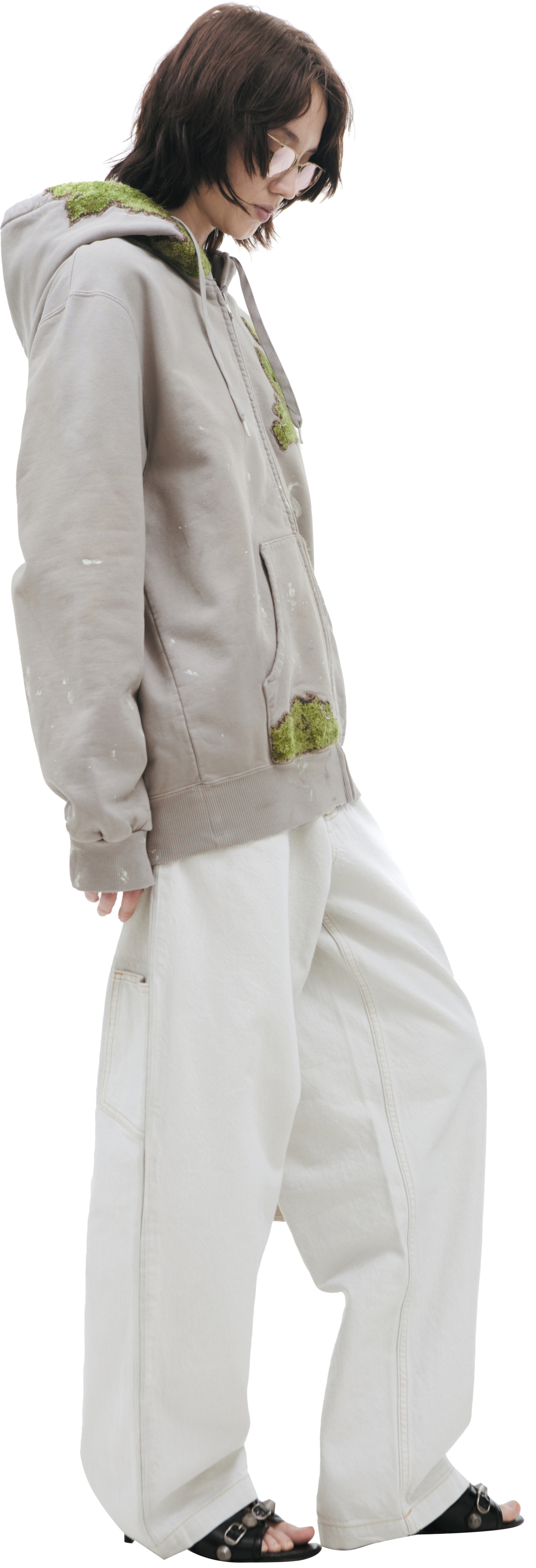 Doublet MOSS-GROWN EMBROIDERY Hoodie