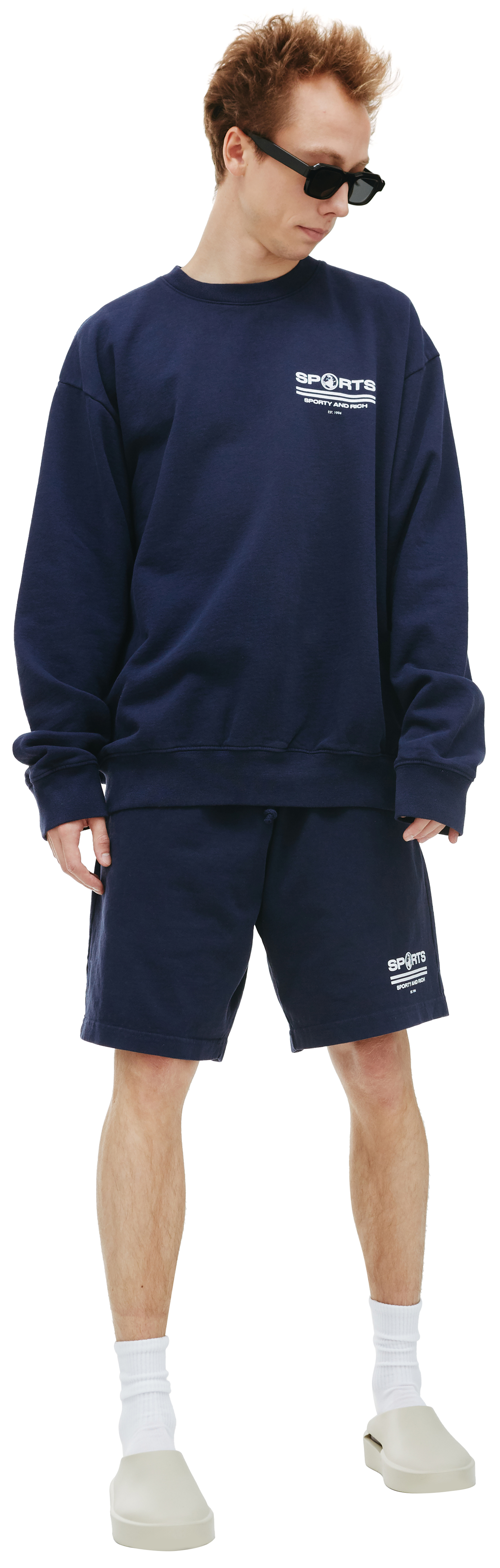 SPORTY & RICH Sports Sweatshirt