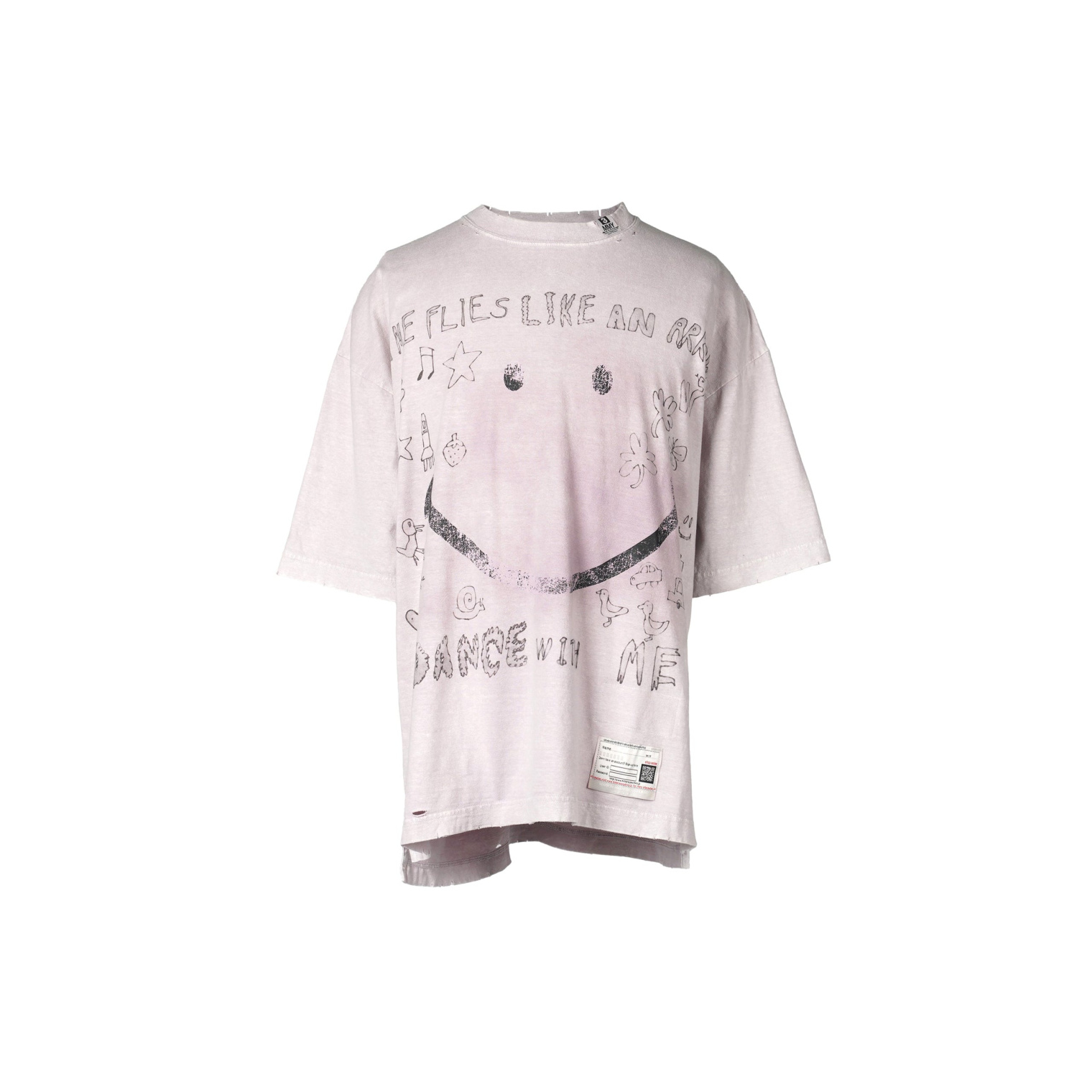 Maison Mihara Yasuhiro Bleached T-shirt