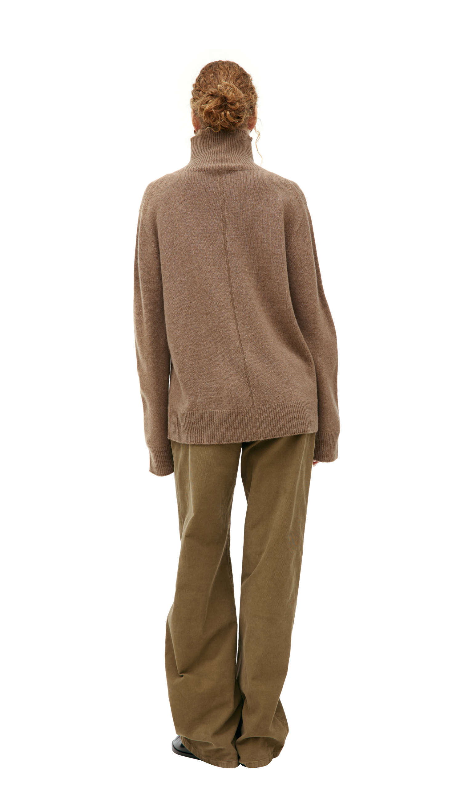 The Row High-neck cashmere sweater