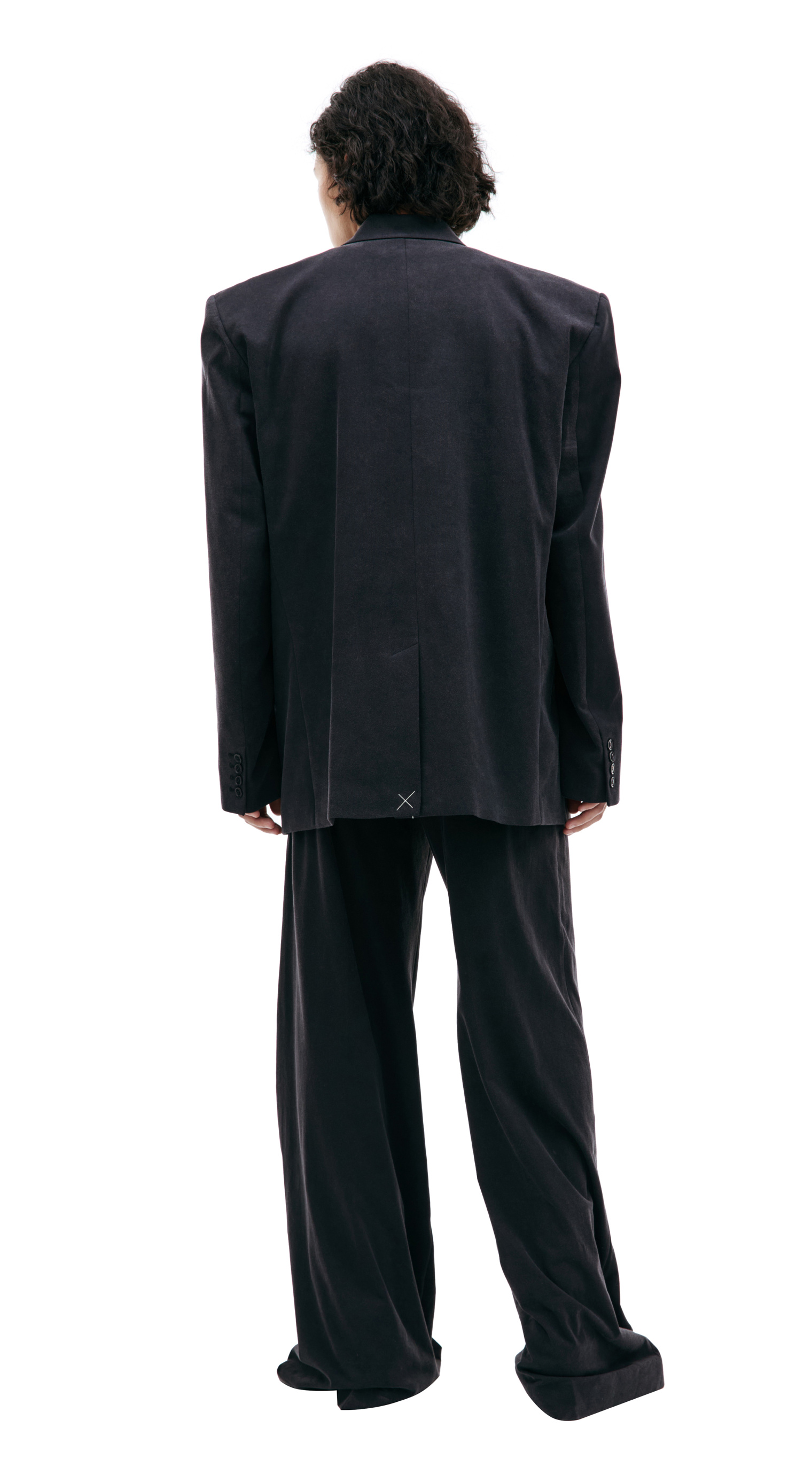 VETEMENTS Black oversized blazer