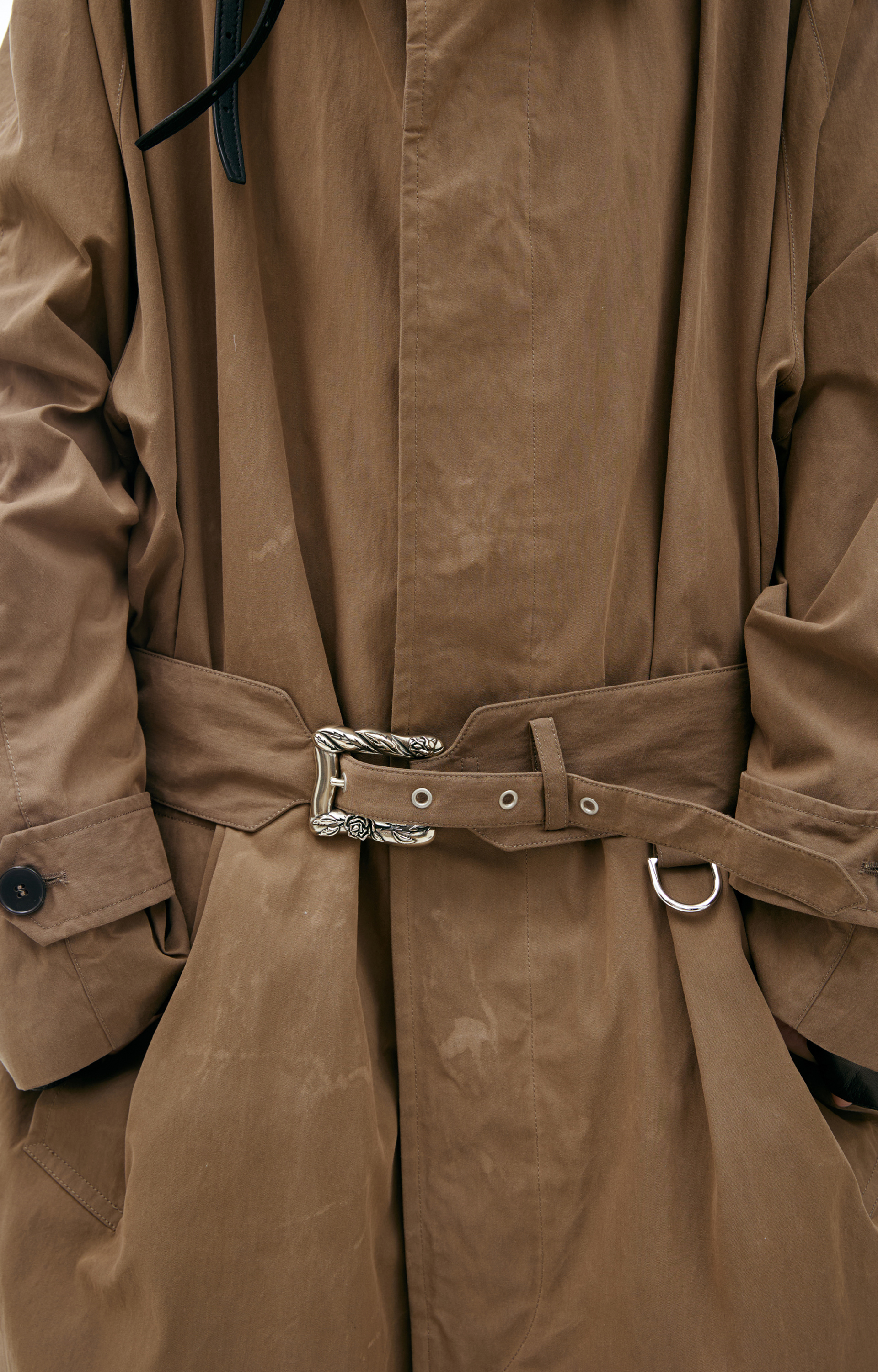 Enfants Riches Déprimés Trench coat with belt