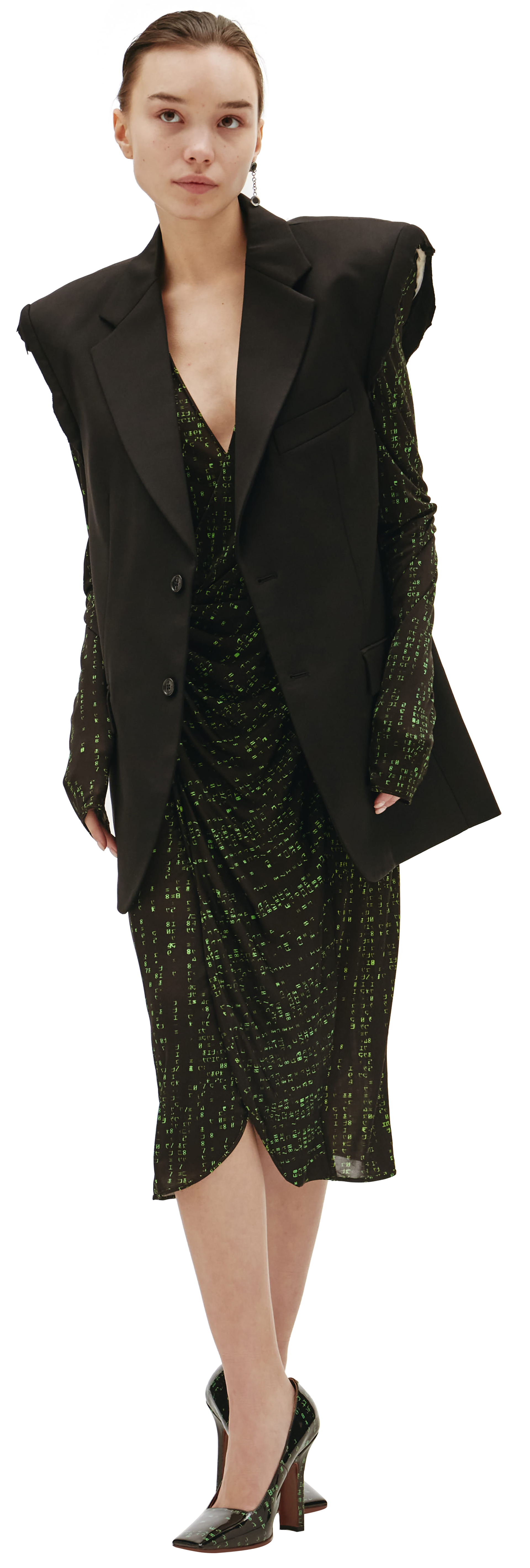 VETEMENTS Sleeveless oversized blazer