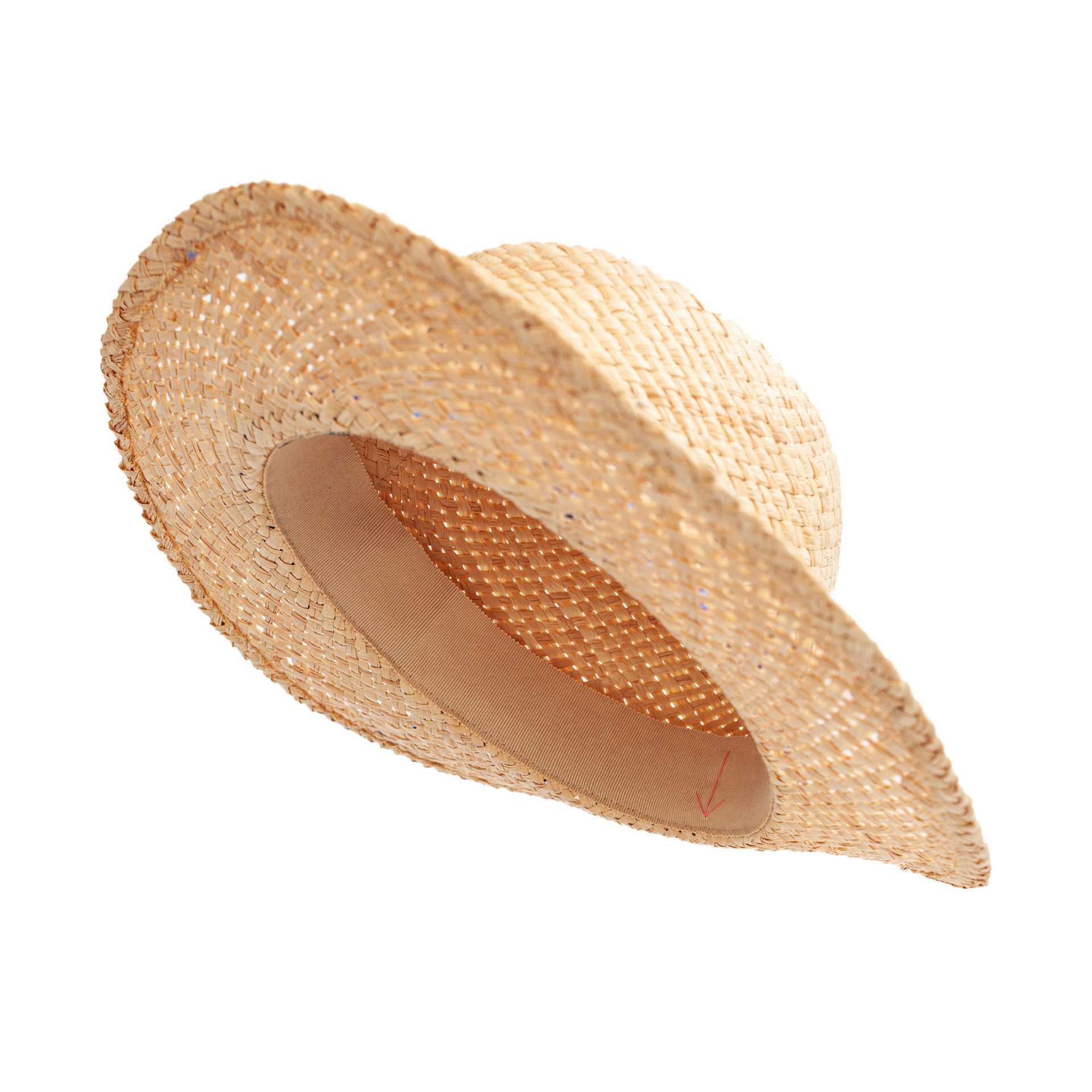 Junya Watanabe Woven raffia sunhat