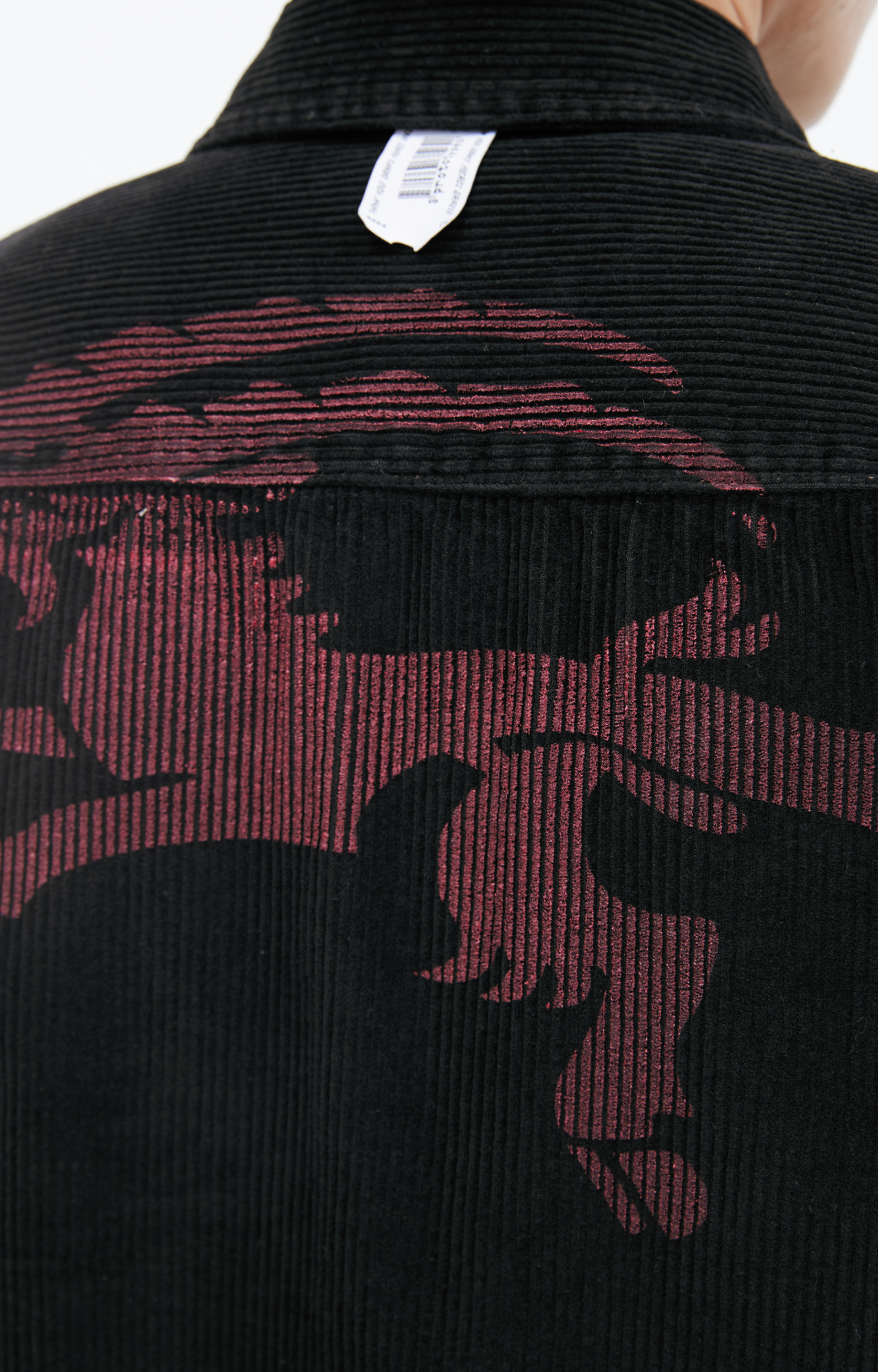 PROTOTYPES Corduroy shirt with patch pockets