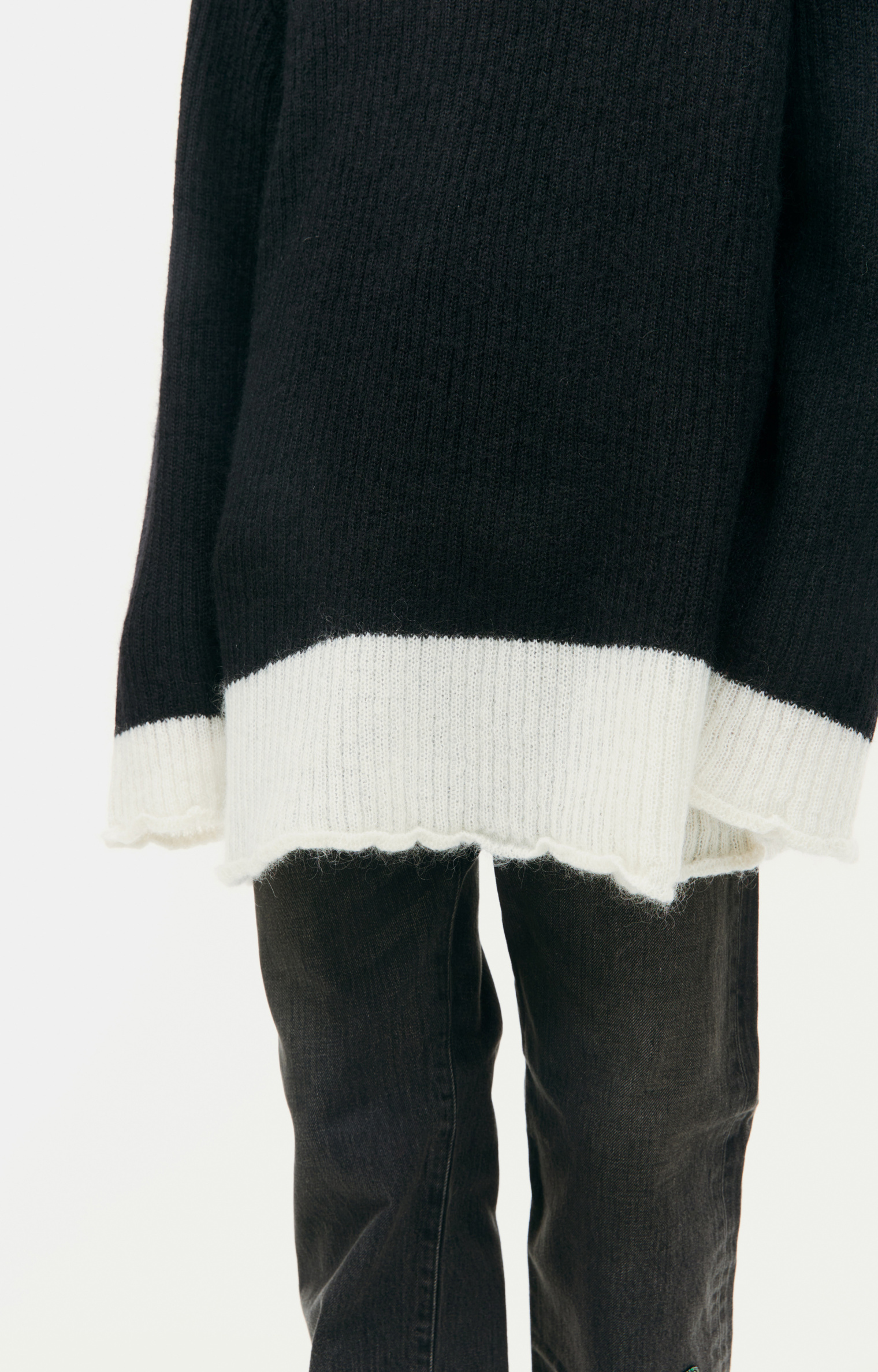 Undercover Oversize sweater with high collar