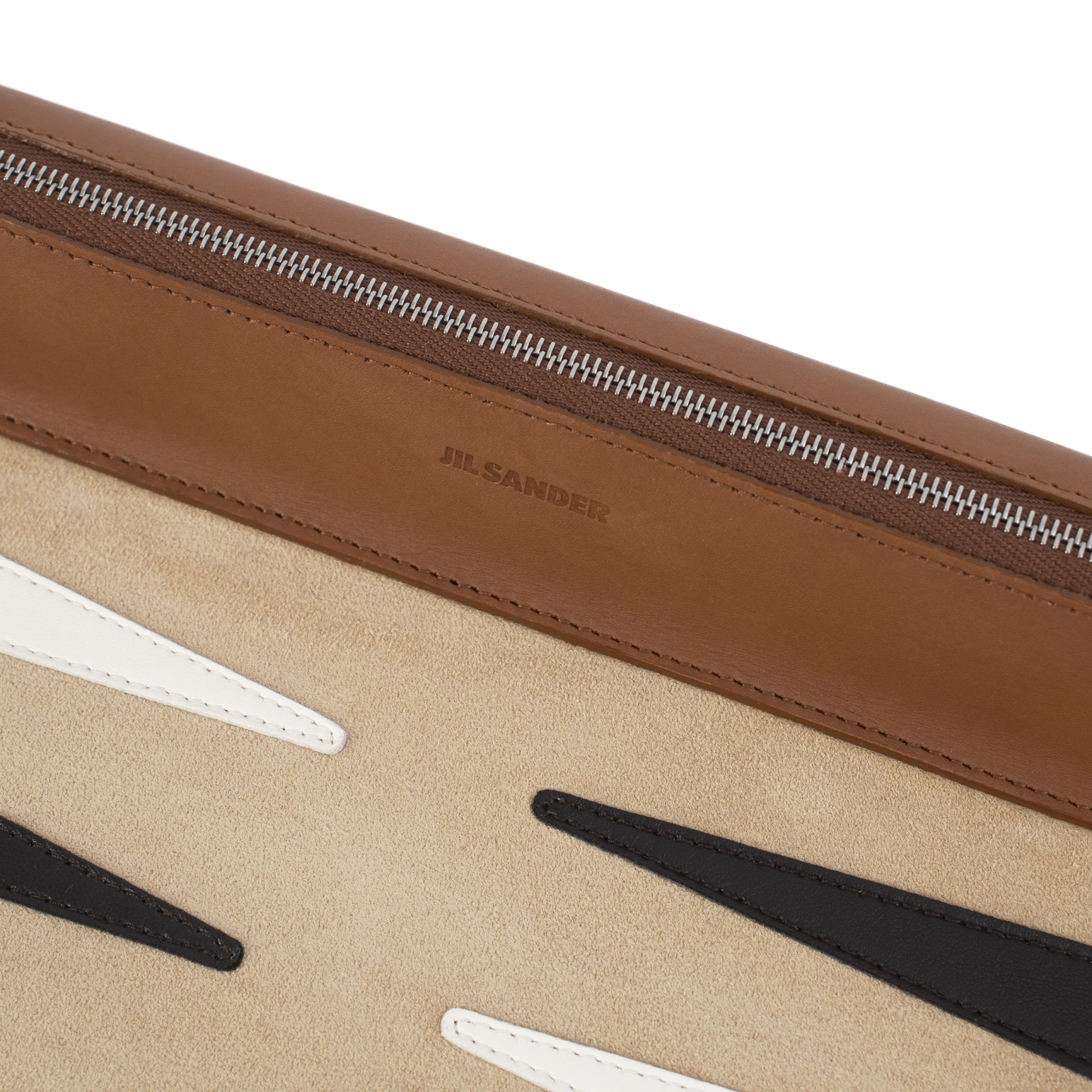 Jil Sander Portable leather backgammon set