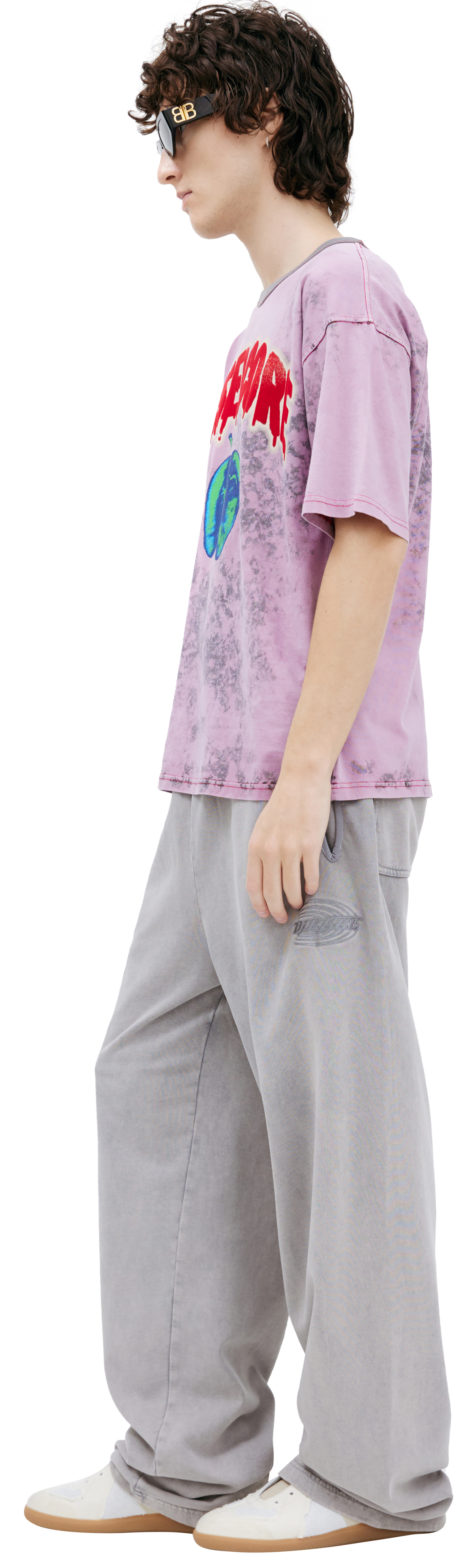 Diesel T-shirt with \'dieselcore\' print