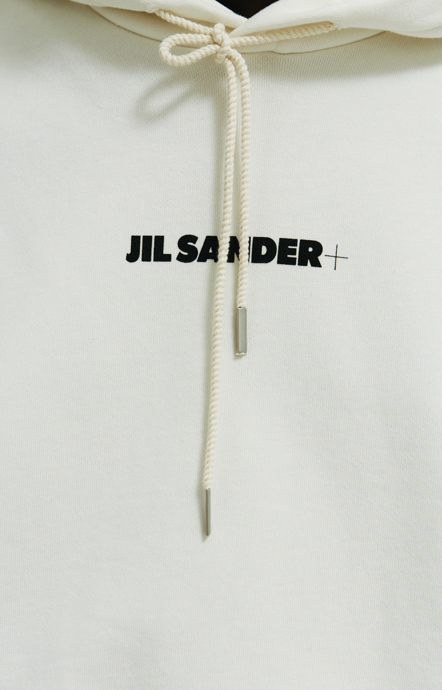 Jil Sander Cotton logo hoodie