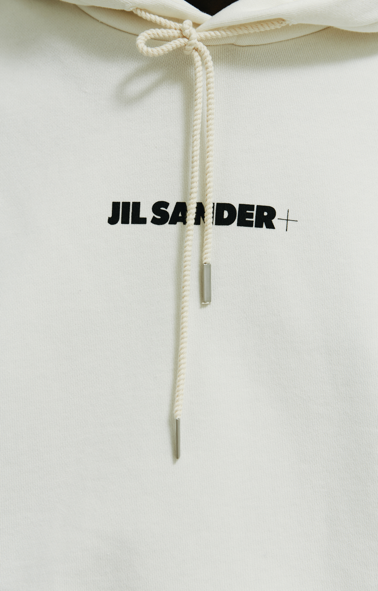 Jil Sander Cotton logo hoodie