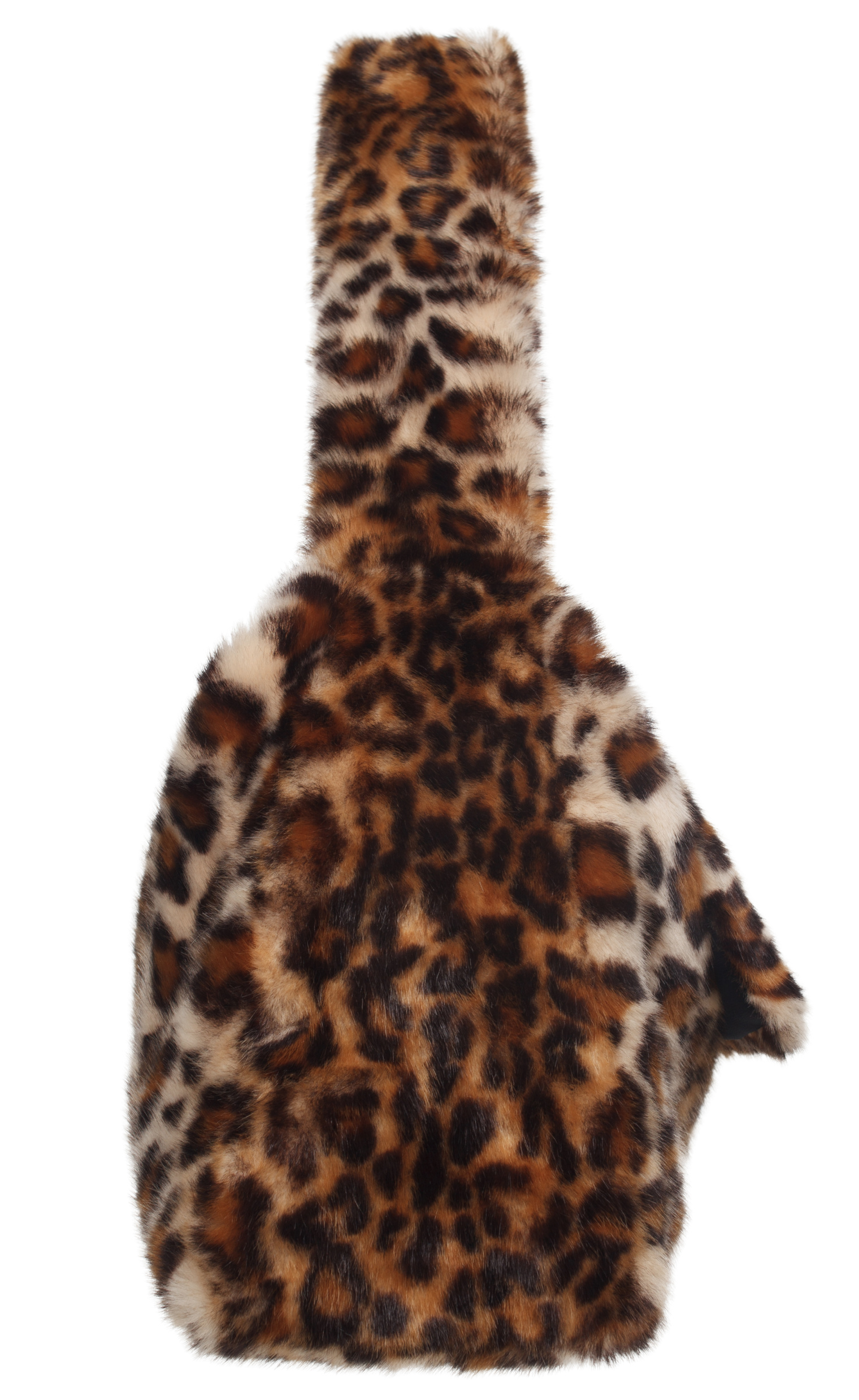Blumarine Leopard-print faux-fur shoulder bag