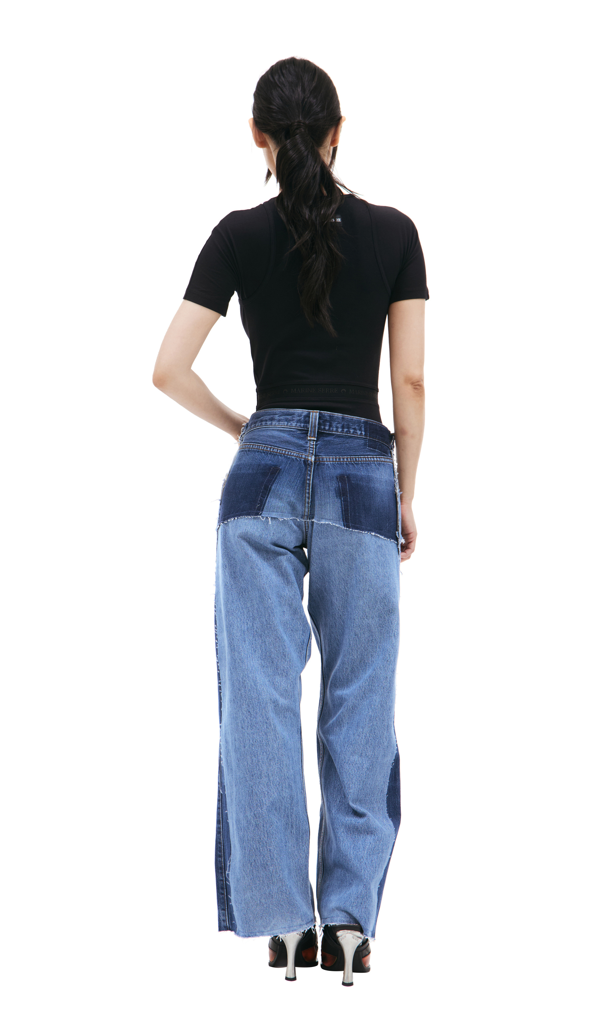 PROTOTYPES Low-waisted jeans