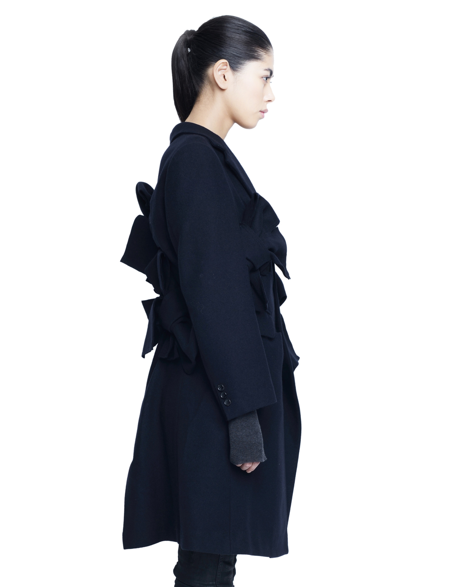 Comme des Garcons Пальто с декором