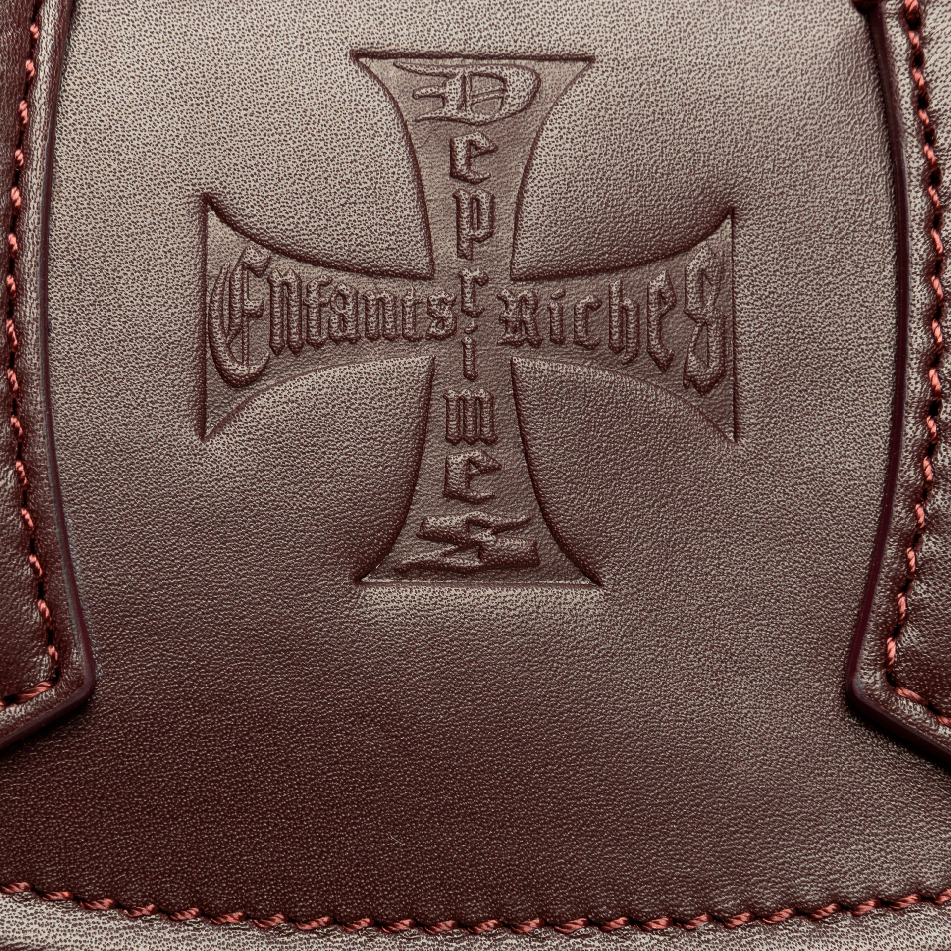 Enfants Riches Déprimés Burgundy leather bag