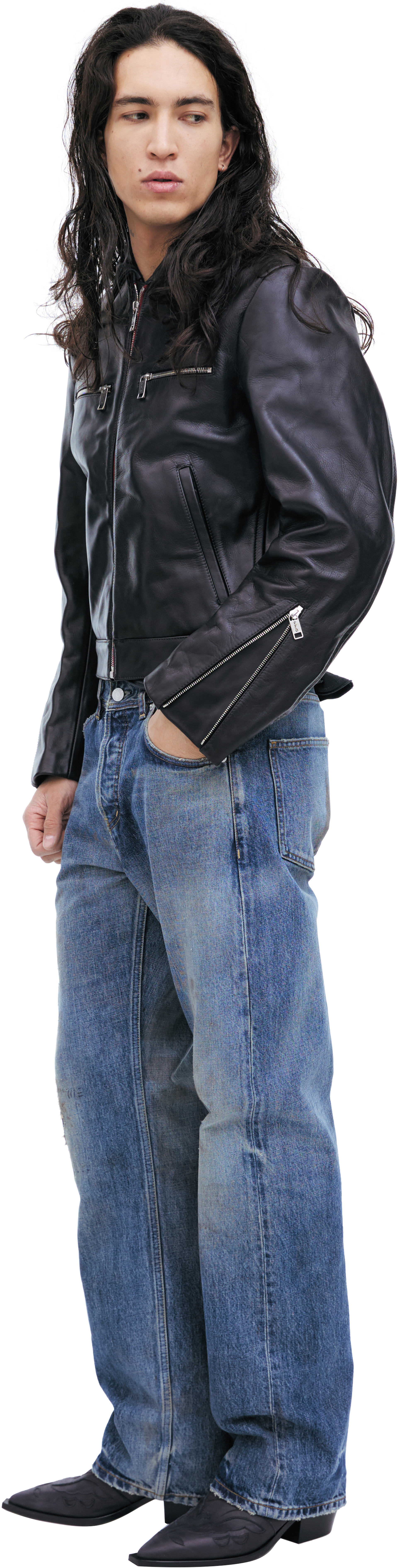 Enfants Riches Déprimés Leather Jacket