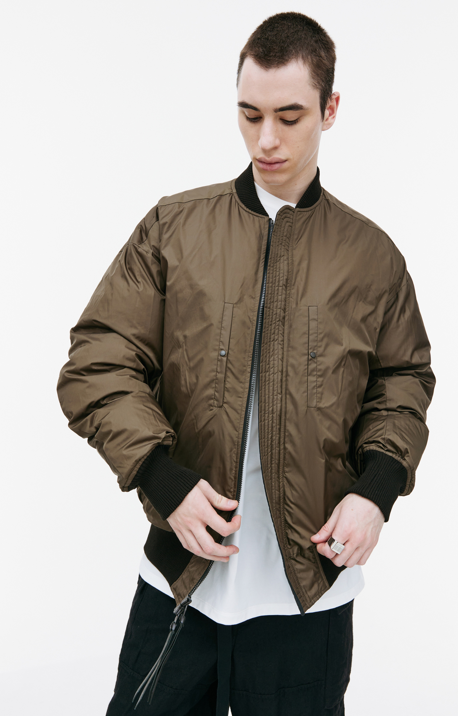 The Viridi-Anne Down bomber jacket