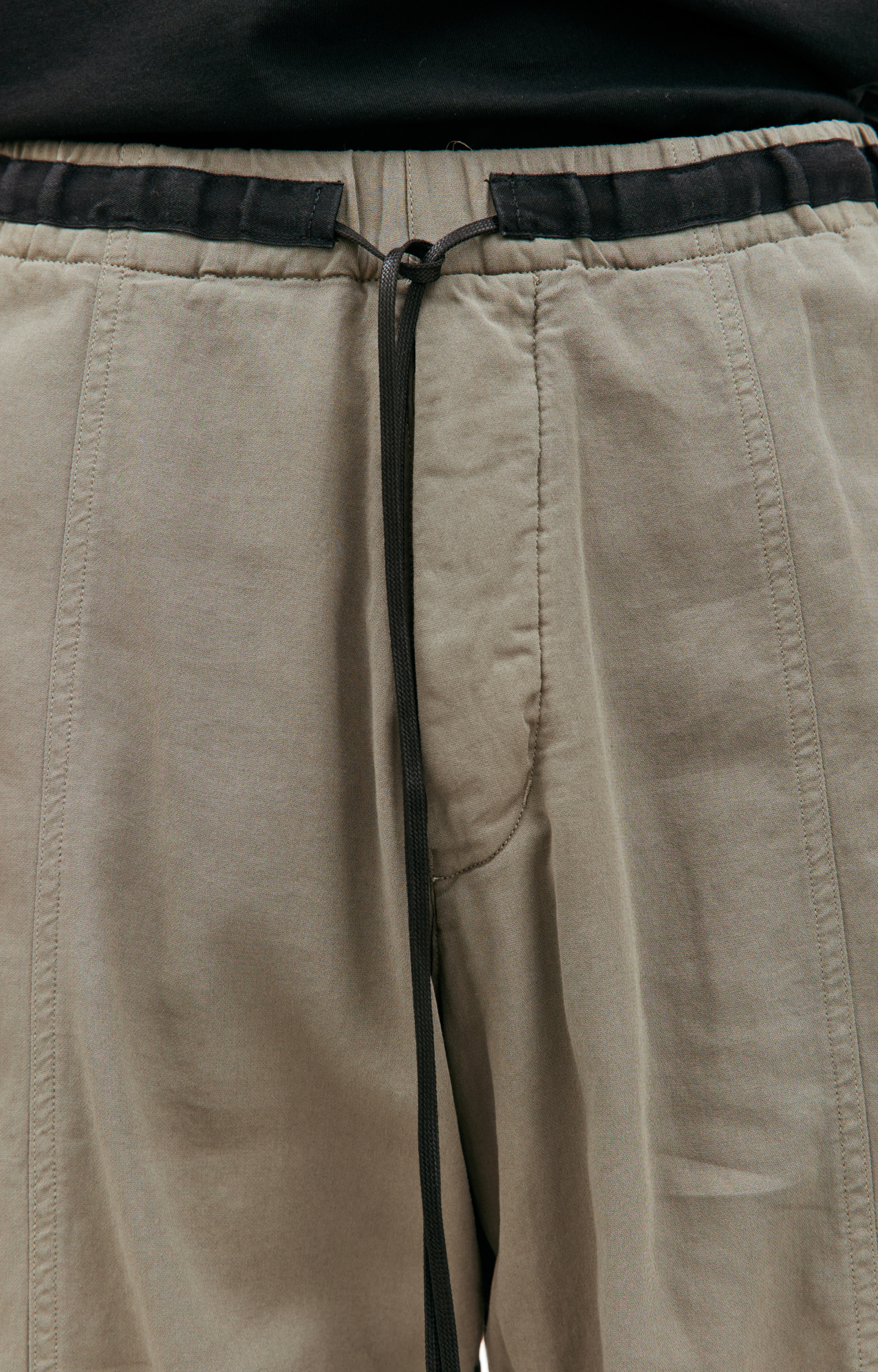 The Viridi-Anne Khaki wide trousers