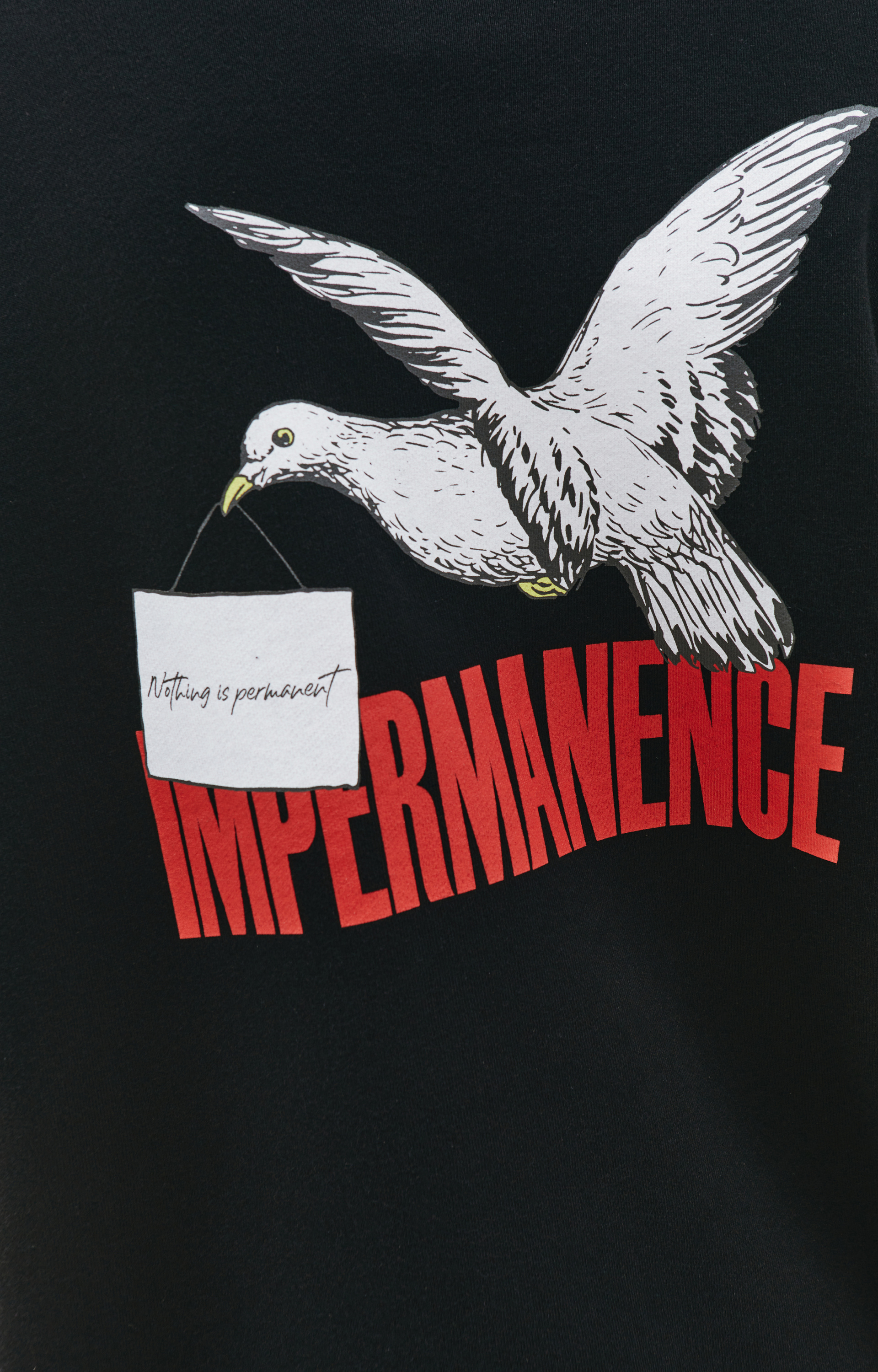 Undercover \'Impermanence\' printed hoodie