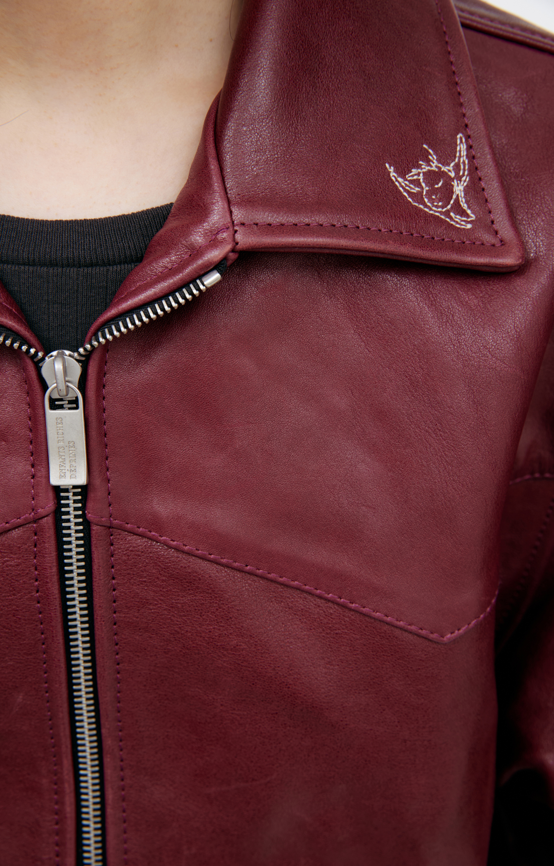 Enfants Riches Déprimés Leather Jacket