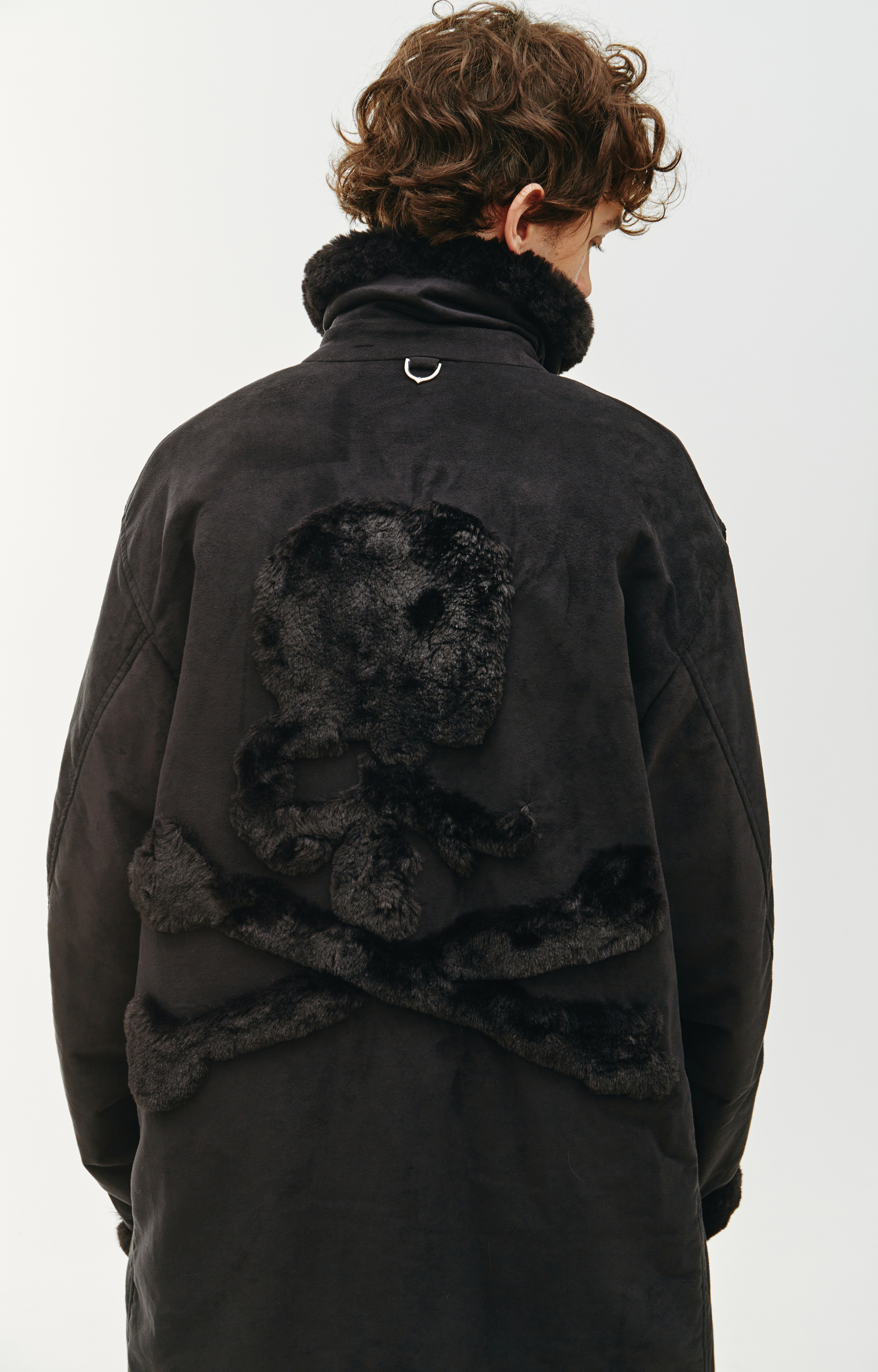 Mastermind WORLD Fake fur shearling coat