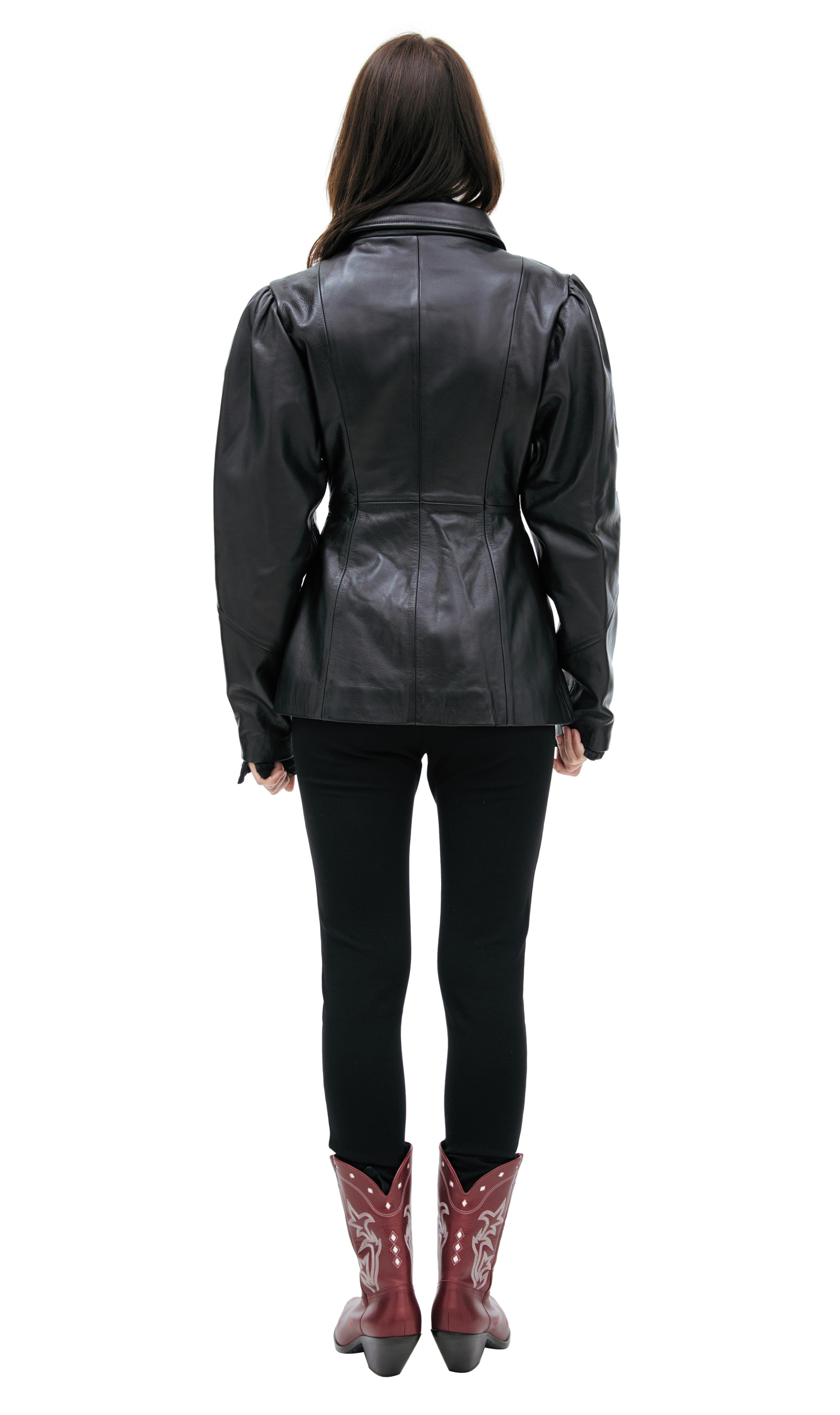 Enfants Riches Déprimés Leather jacket with zipper