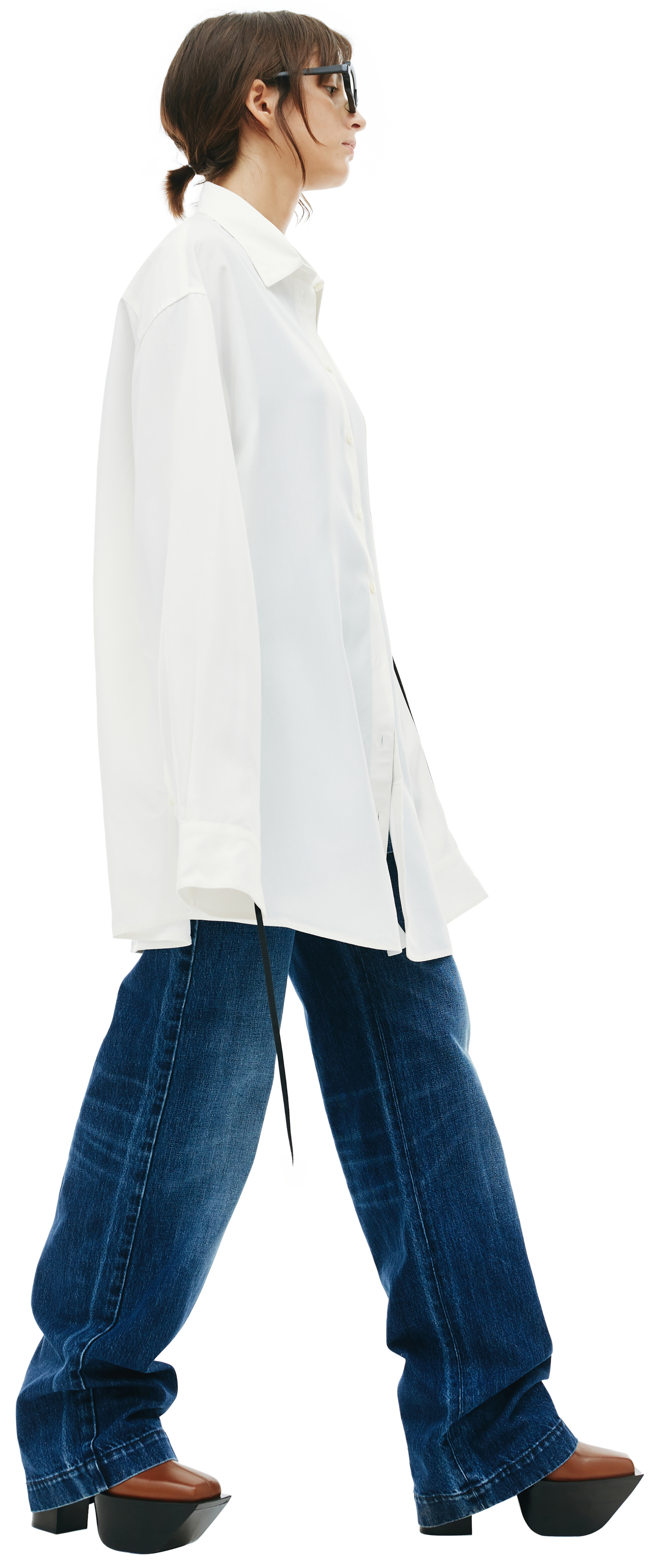 PETER DO Side-stripe oversize shirt