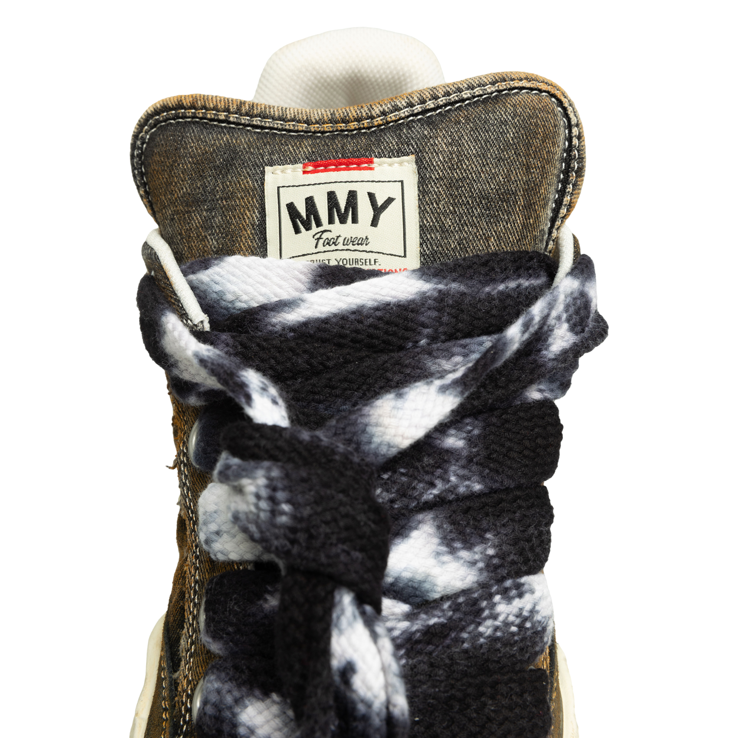 Maison Mihara Yasuhiro Herbie Puffer OG Sole Washed Denim Sneakers