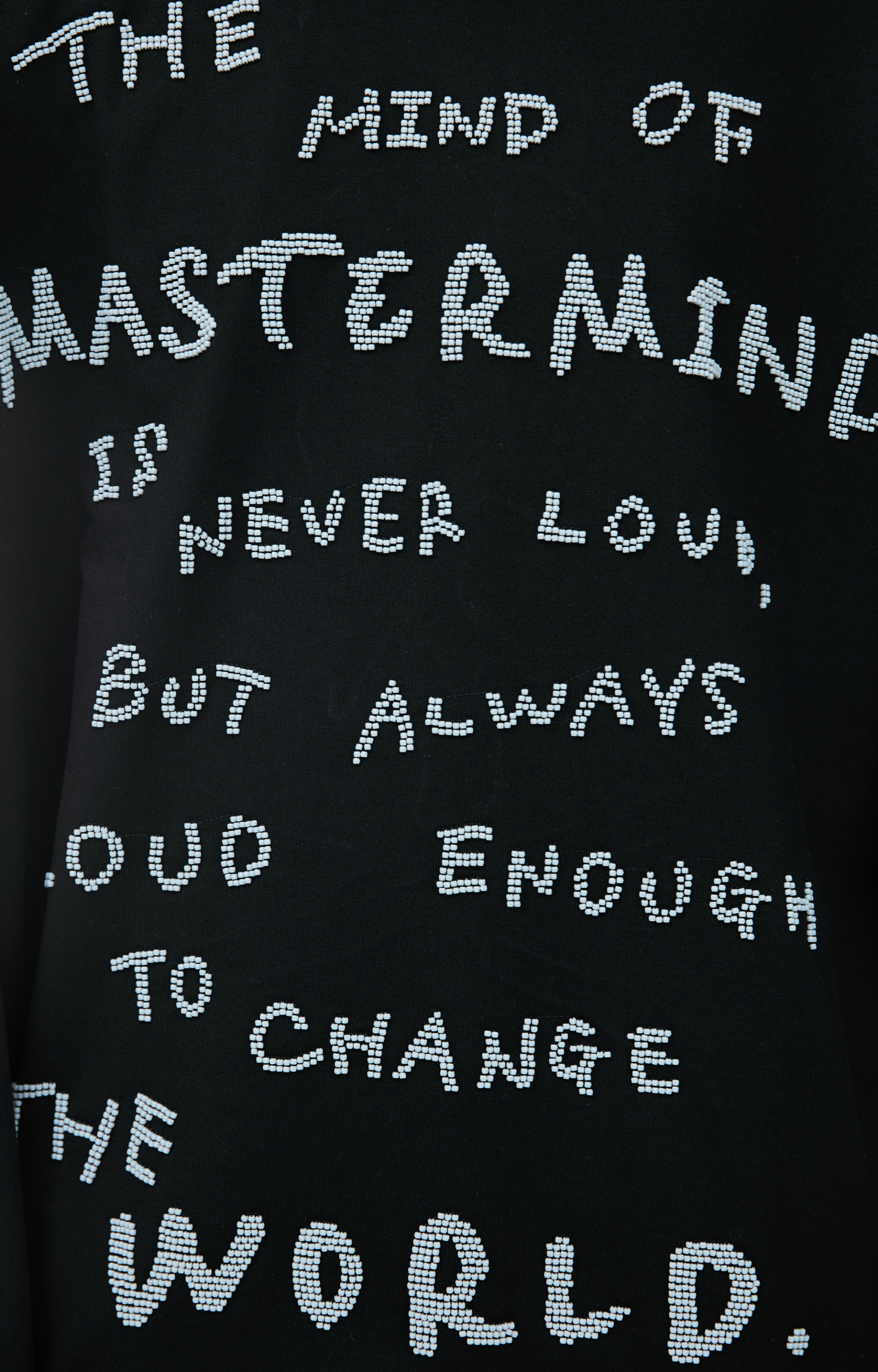 Mastermind WORLD Black cotton sweatshirt