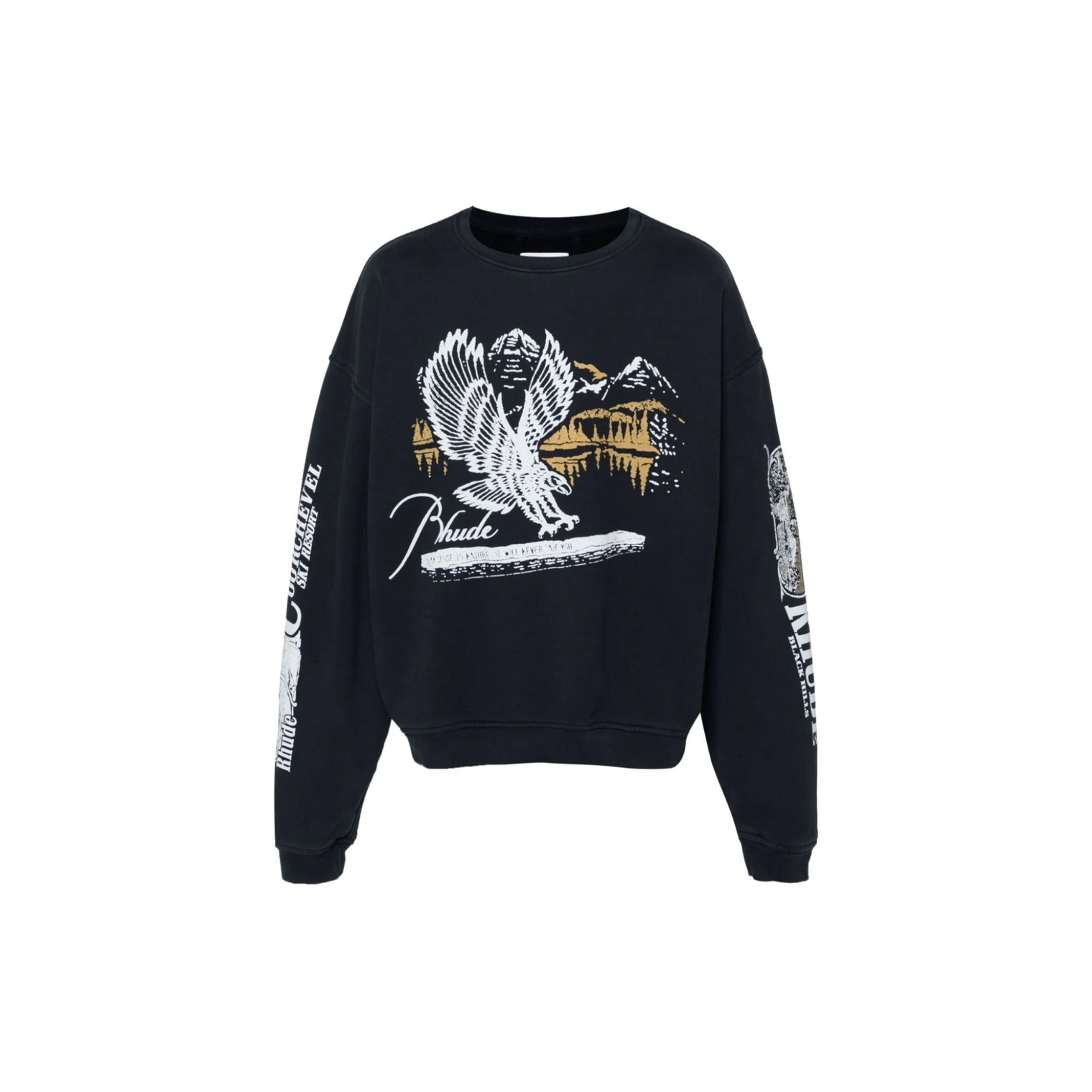 RHUDE Rhude Pennant Flag Crewneck Sweatshirt