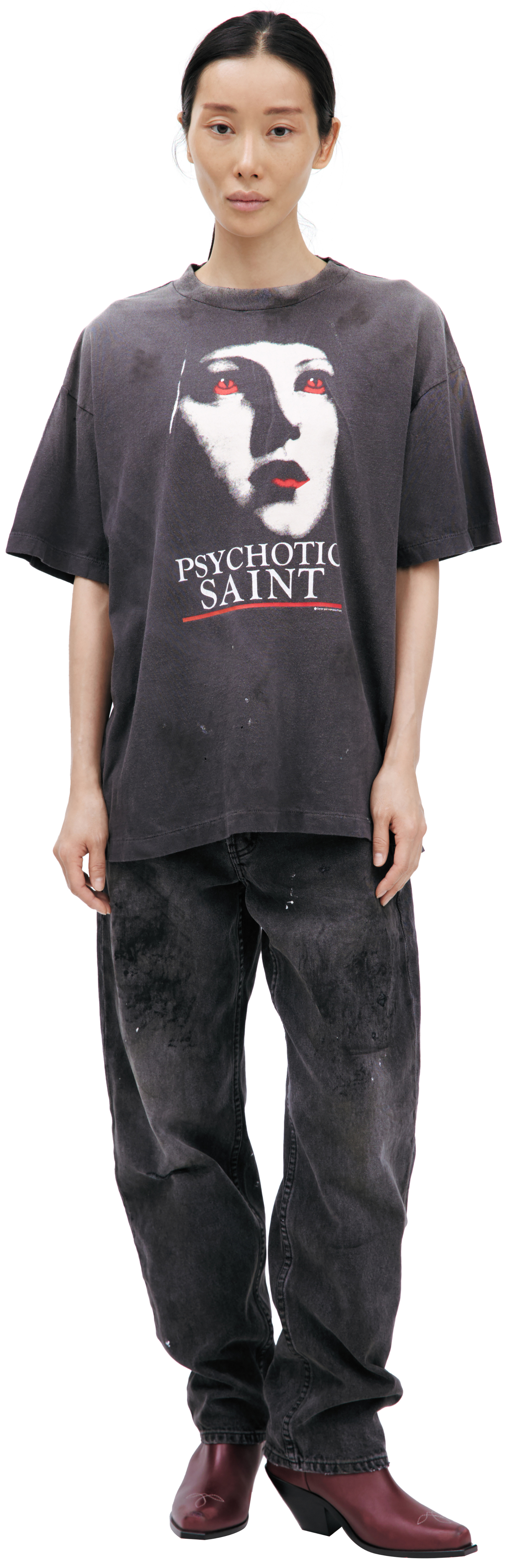 Saint Mxxxxxx PSYCHOTIC SAINT T-shirt