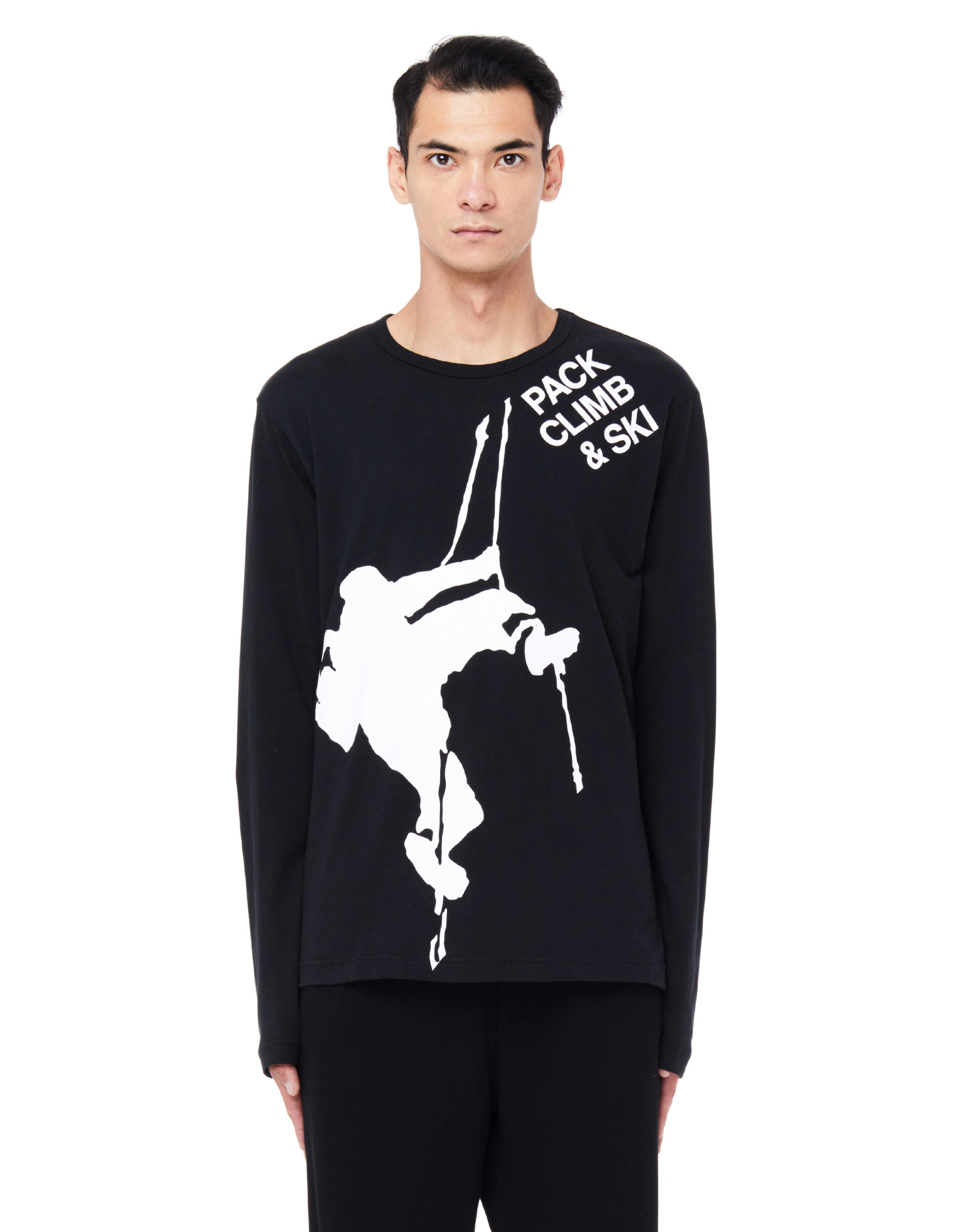 Junya Watanabe Черный лонгслив The North Face