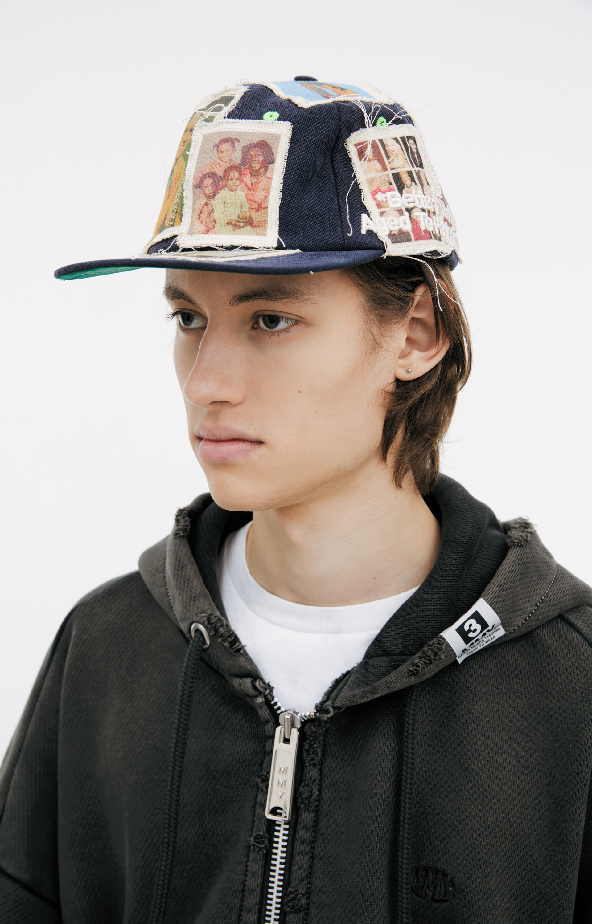 BETTER WITH AGE Navy blue cap with patches