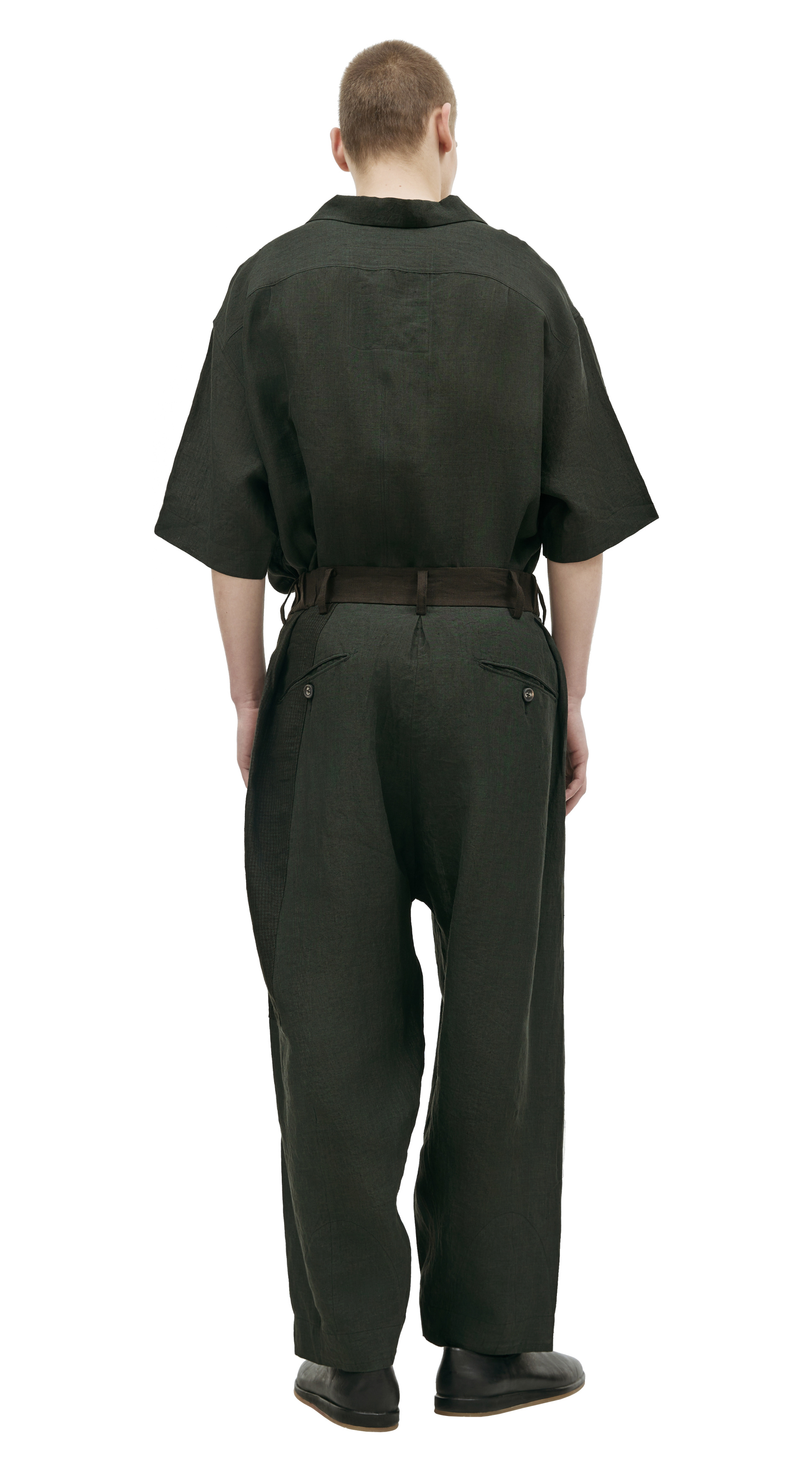 Ziggy Chen Side paneled trousers