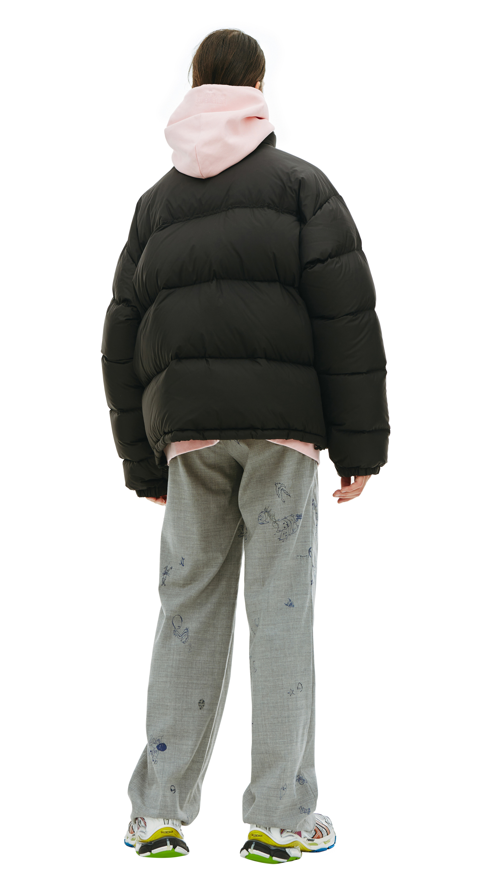 VETEMENTS Logo Patch Down Jacket