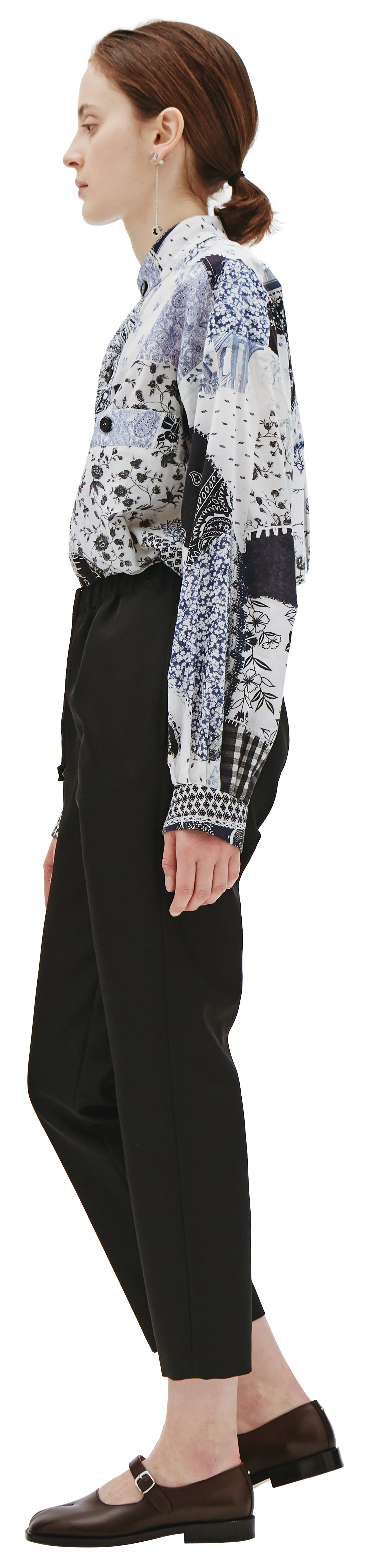 Comme des Garcons CdG Black Polyester Trousers